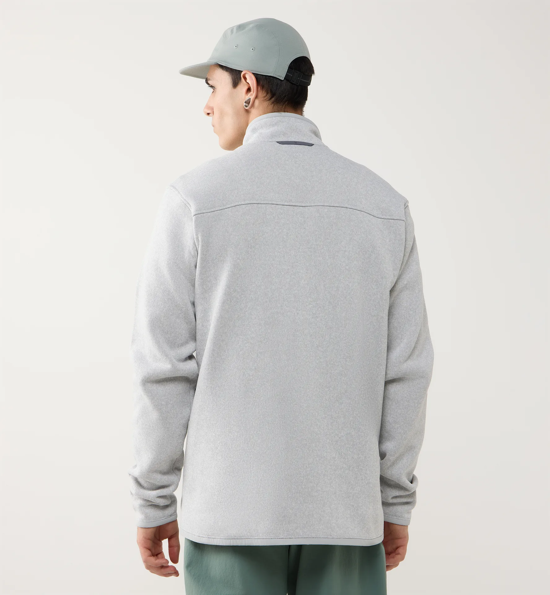 Swook II Mid Jacket Men Stone Grey/Soft White