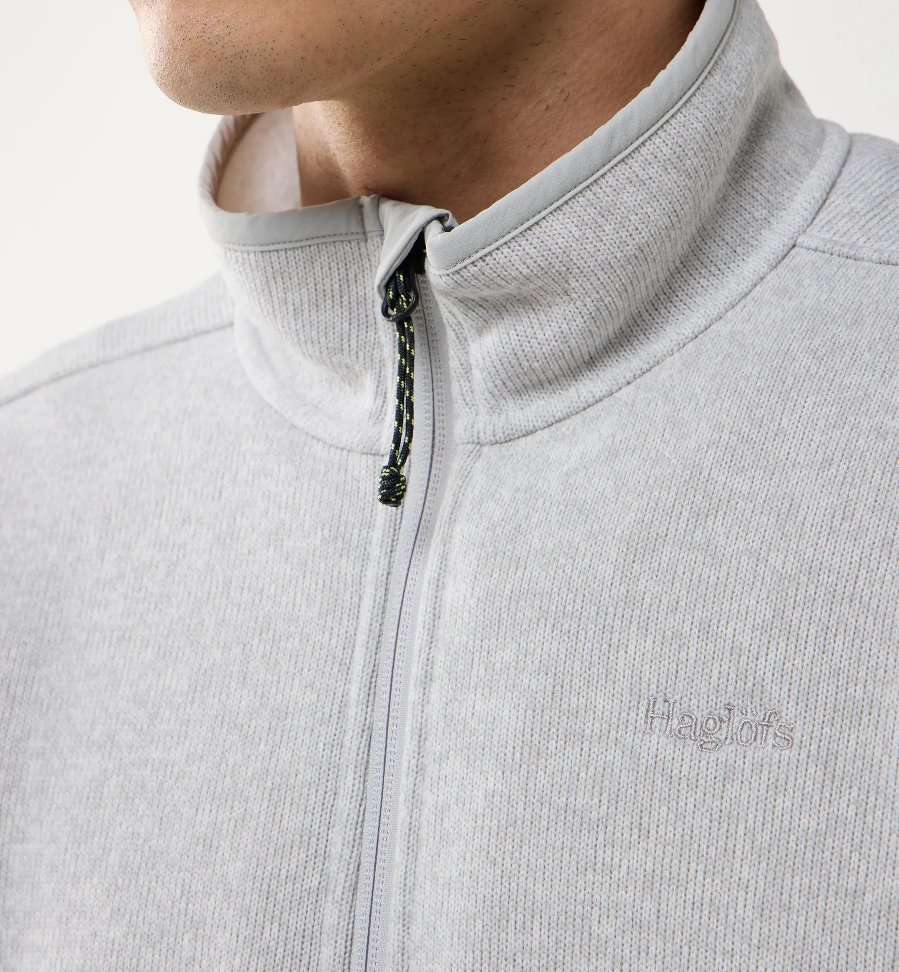 Swook II Mid Jacket Men Stone Grey/Soft White