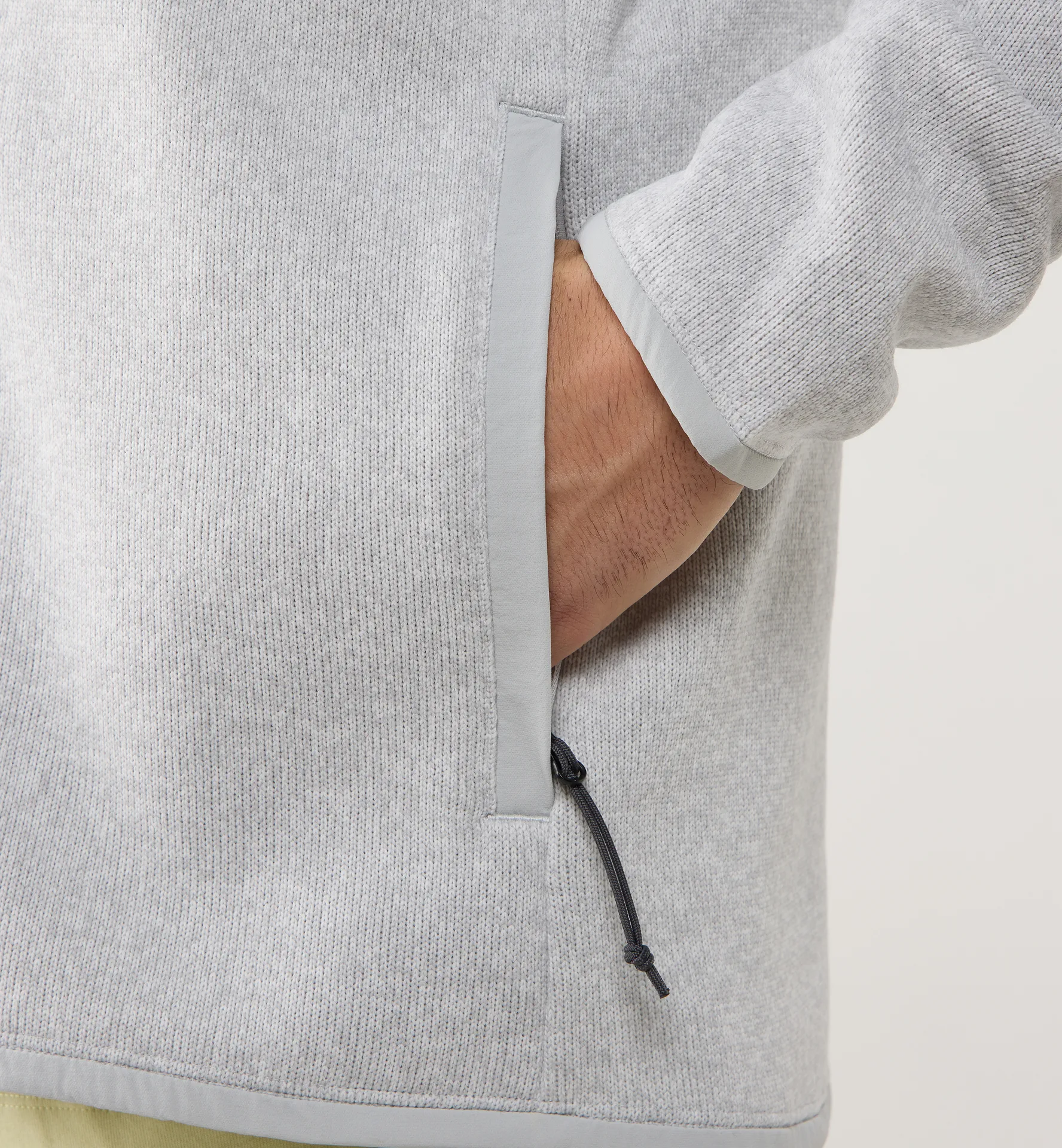 Swook II Mid Jacket Men Stone Grey/Soft White