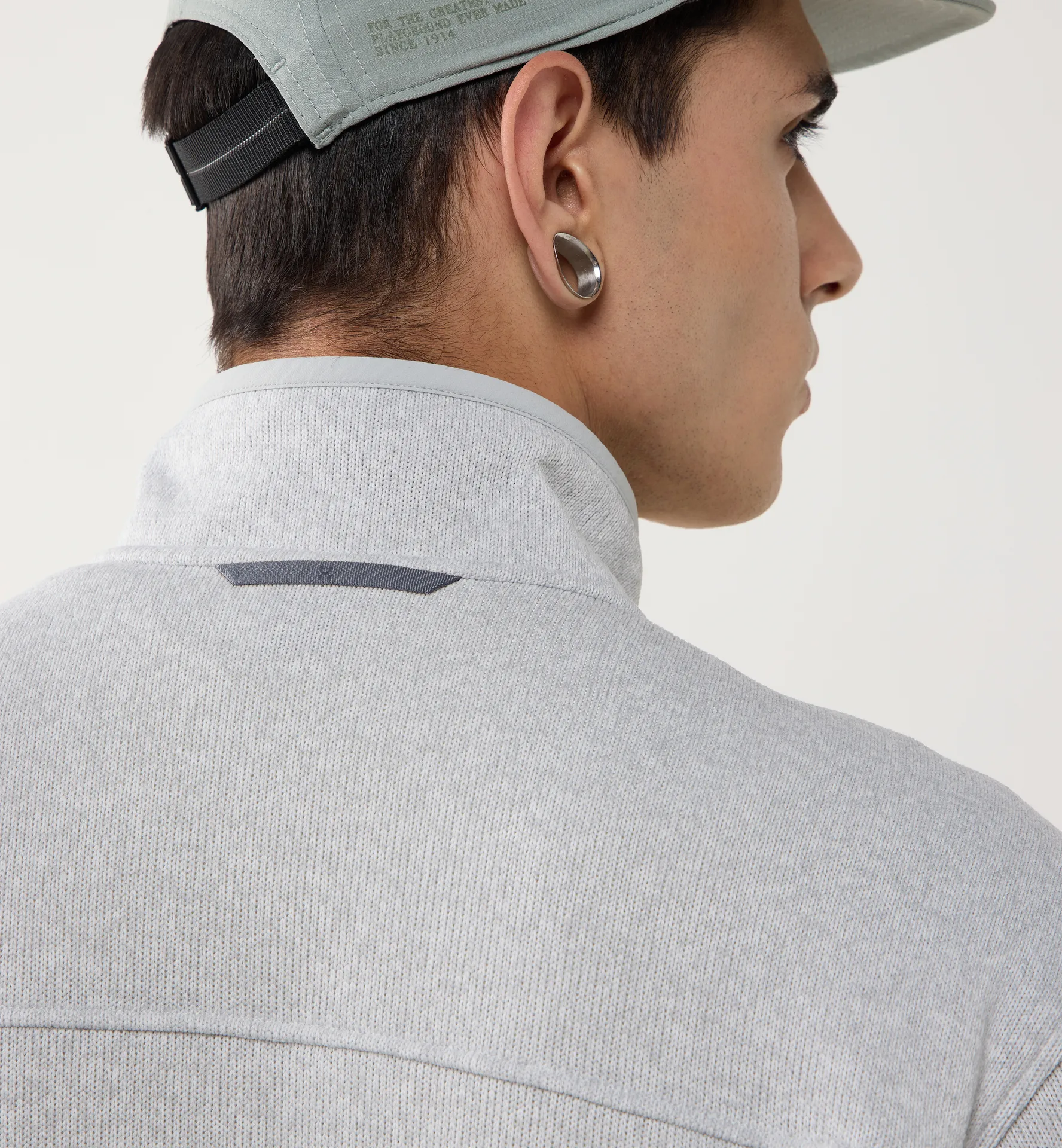 Swook II Mid Jacket Men Stone Grey/Soft White