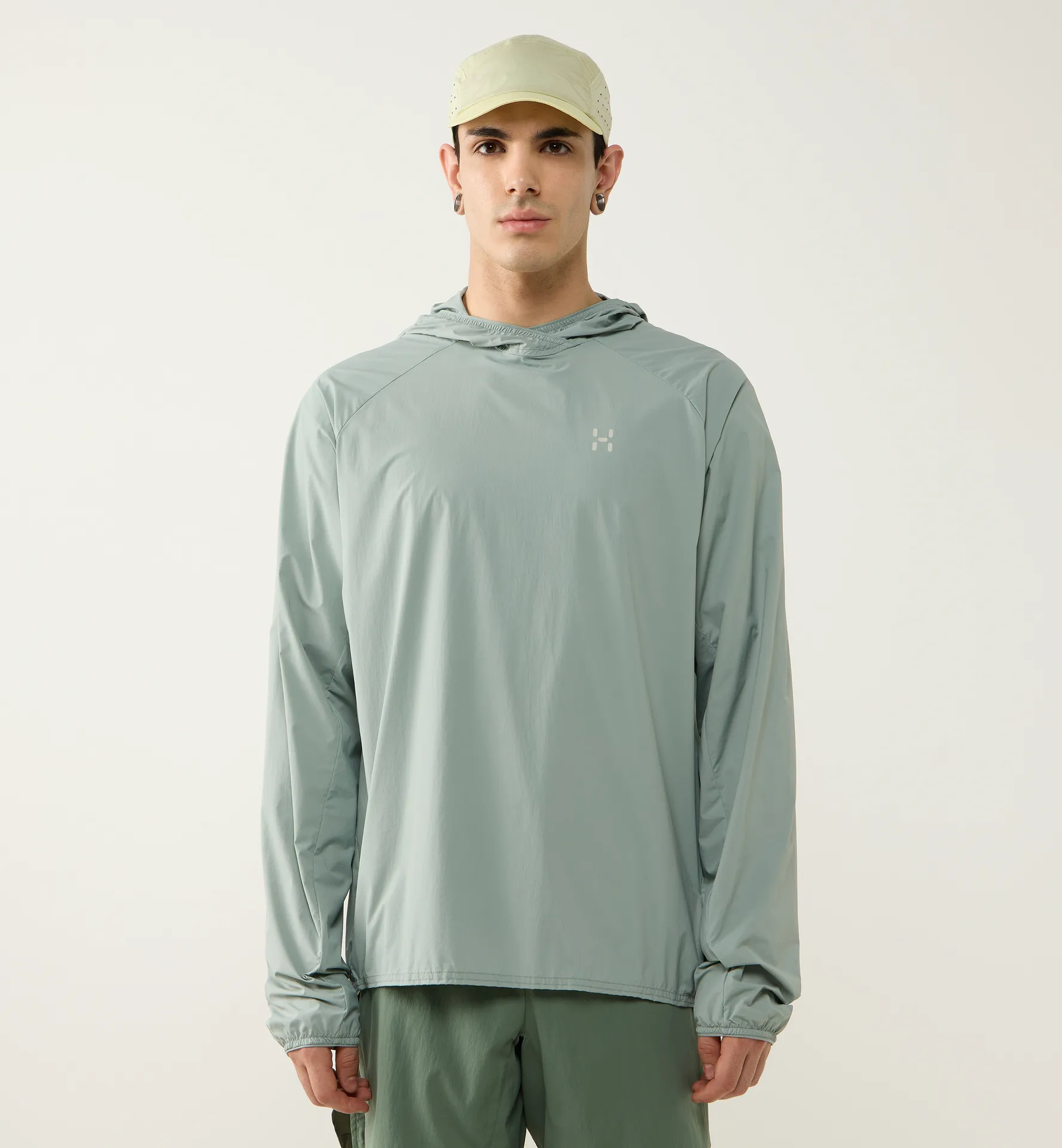 L.I.M Sunpack Hoodie Men Dew Green