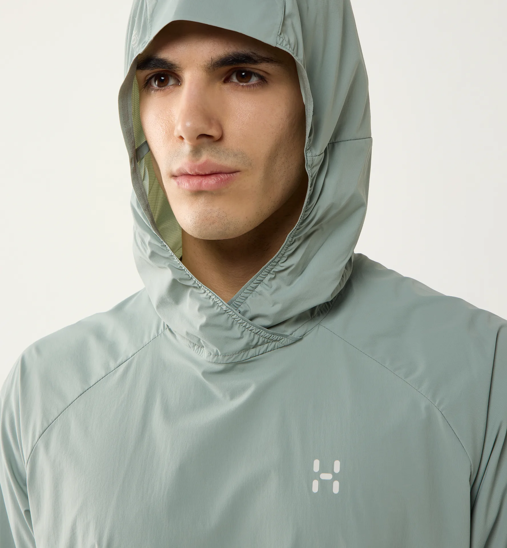 L.I.M Sunpack Hoodie Men Dew Green