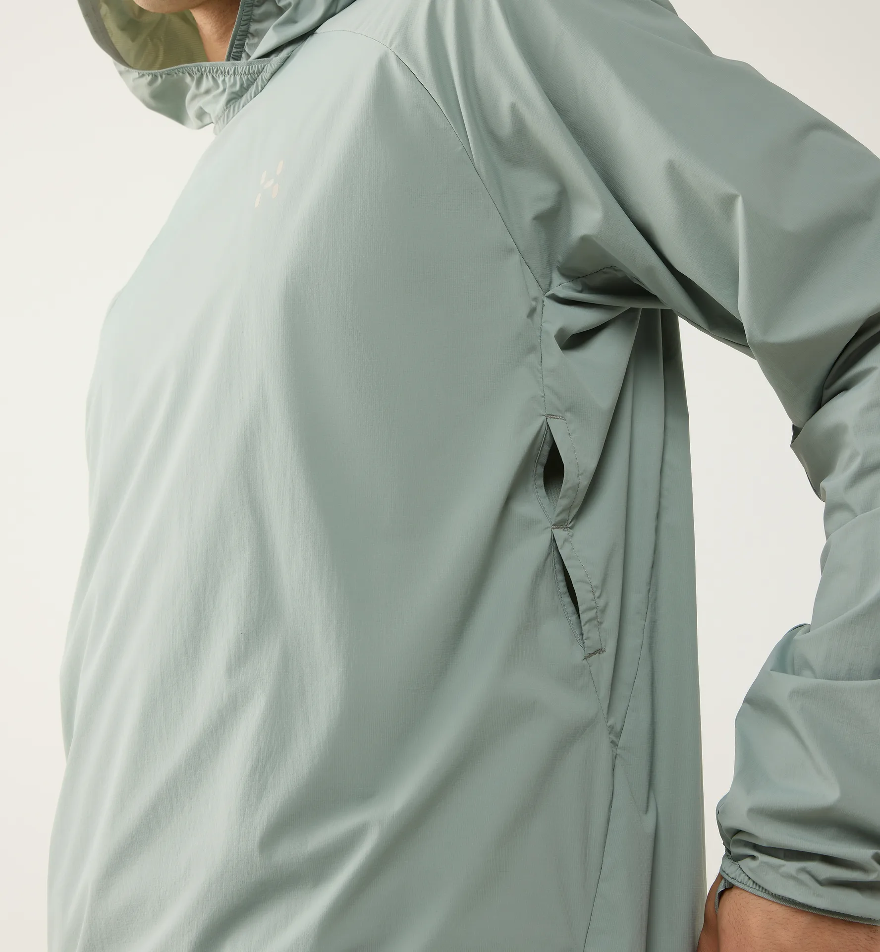 L.I.M Sunpack Hoodie Men Dew Green