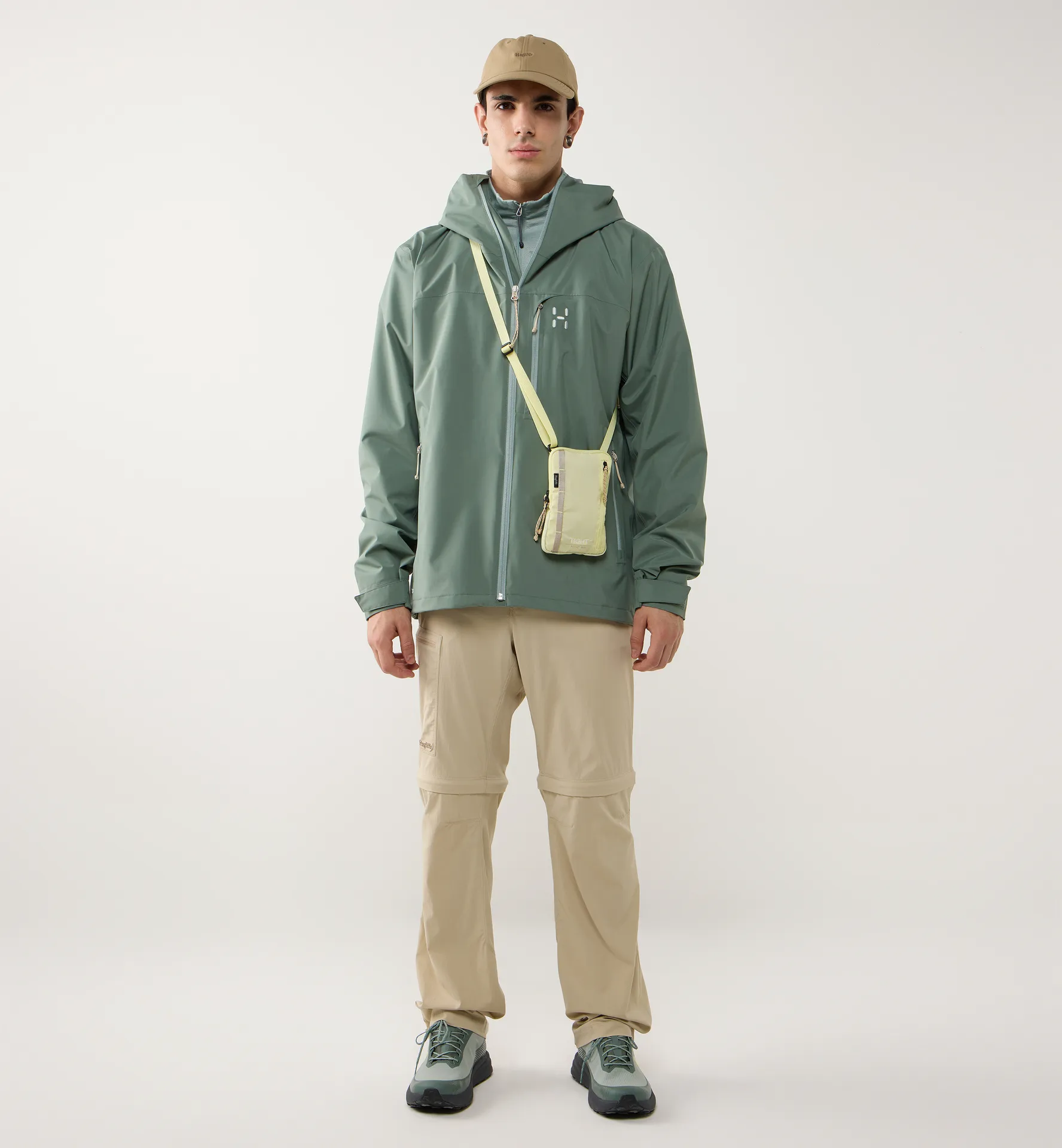 Ozka Proof 2L Jacket Men Chlorophyll Green