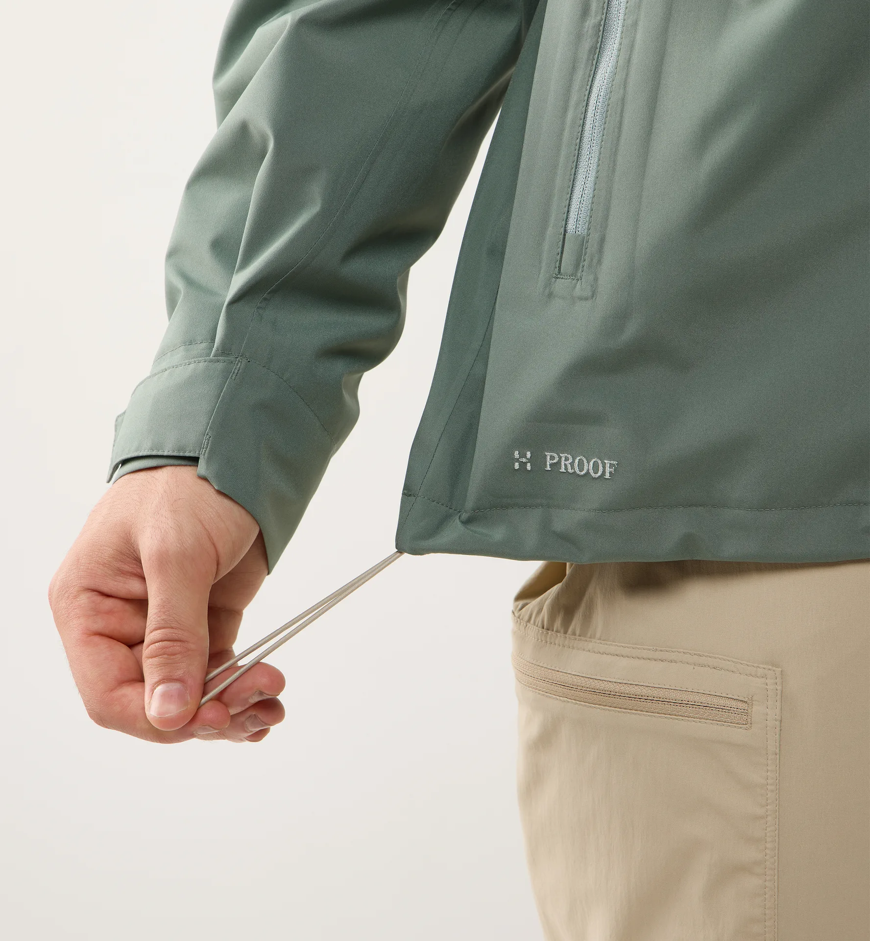 Ozka Proof 2L Jacket Men Chlorophyll Green