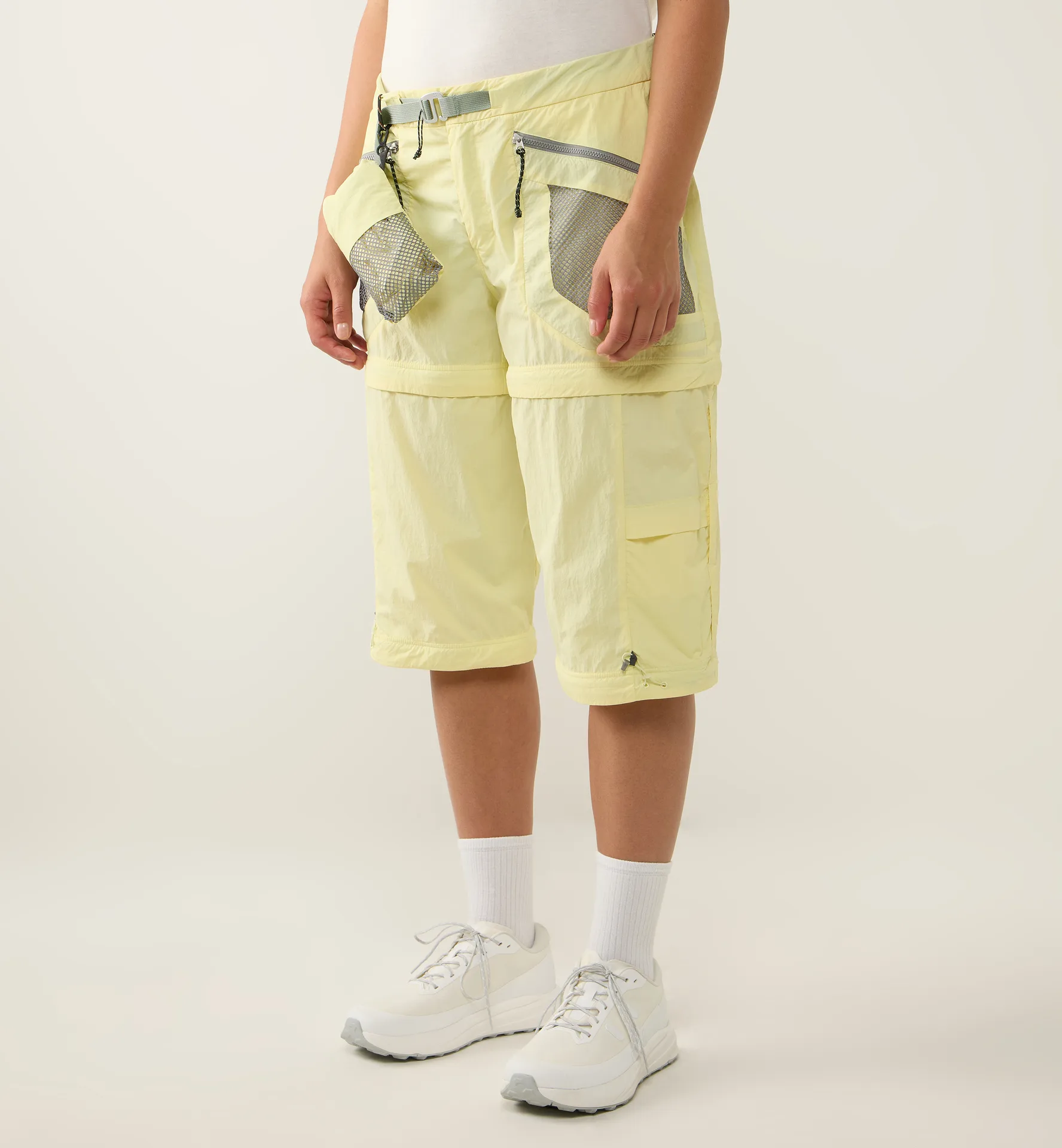 Solis Zip Off Pant Women Yellow Rise