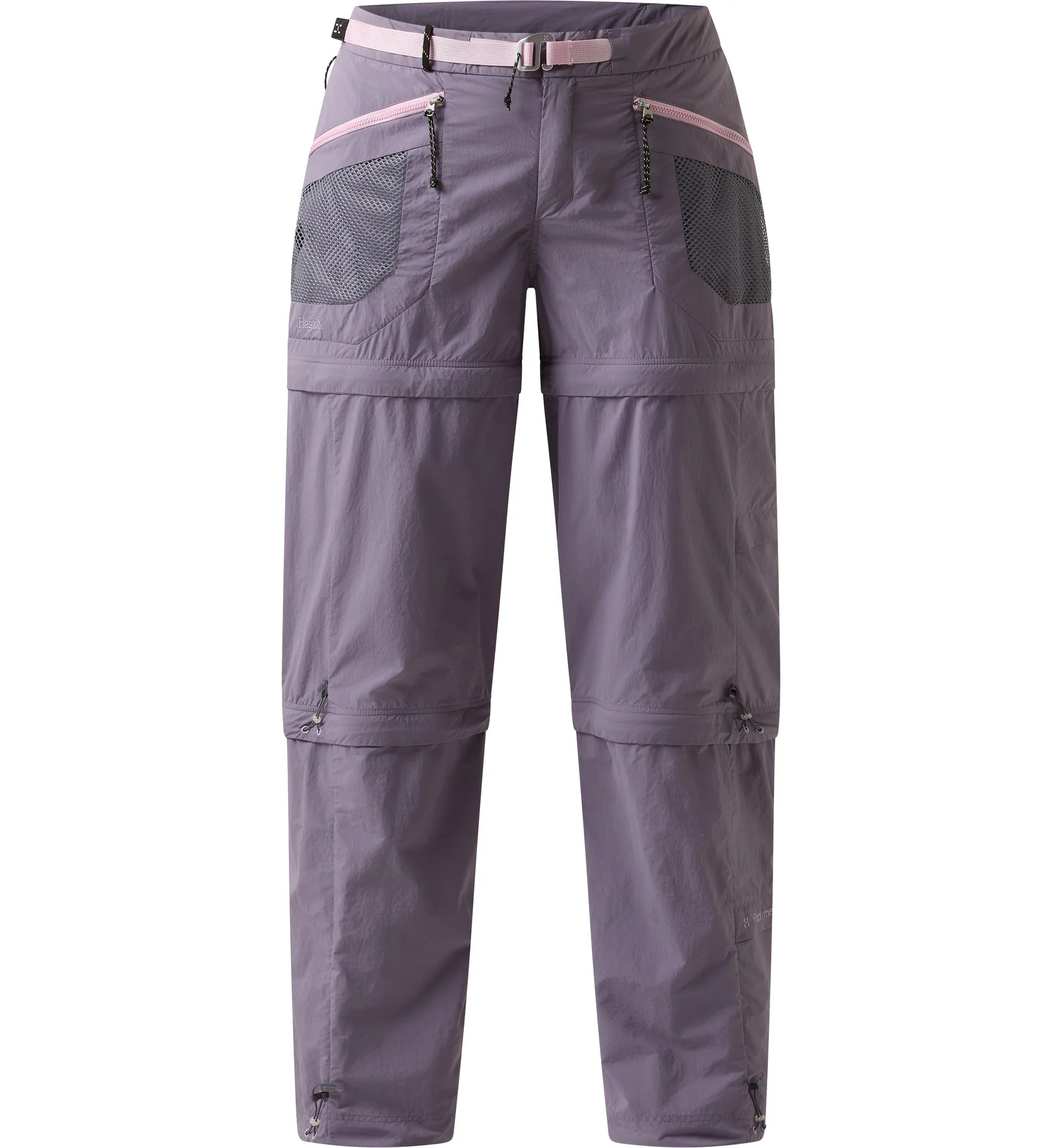 Solis Zip Off Pant Women Purple Fog