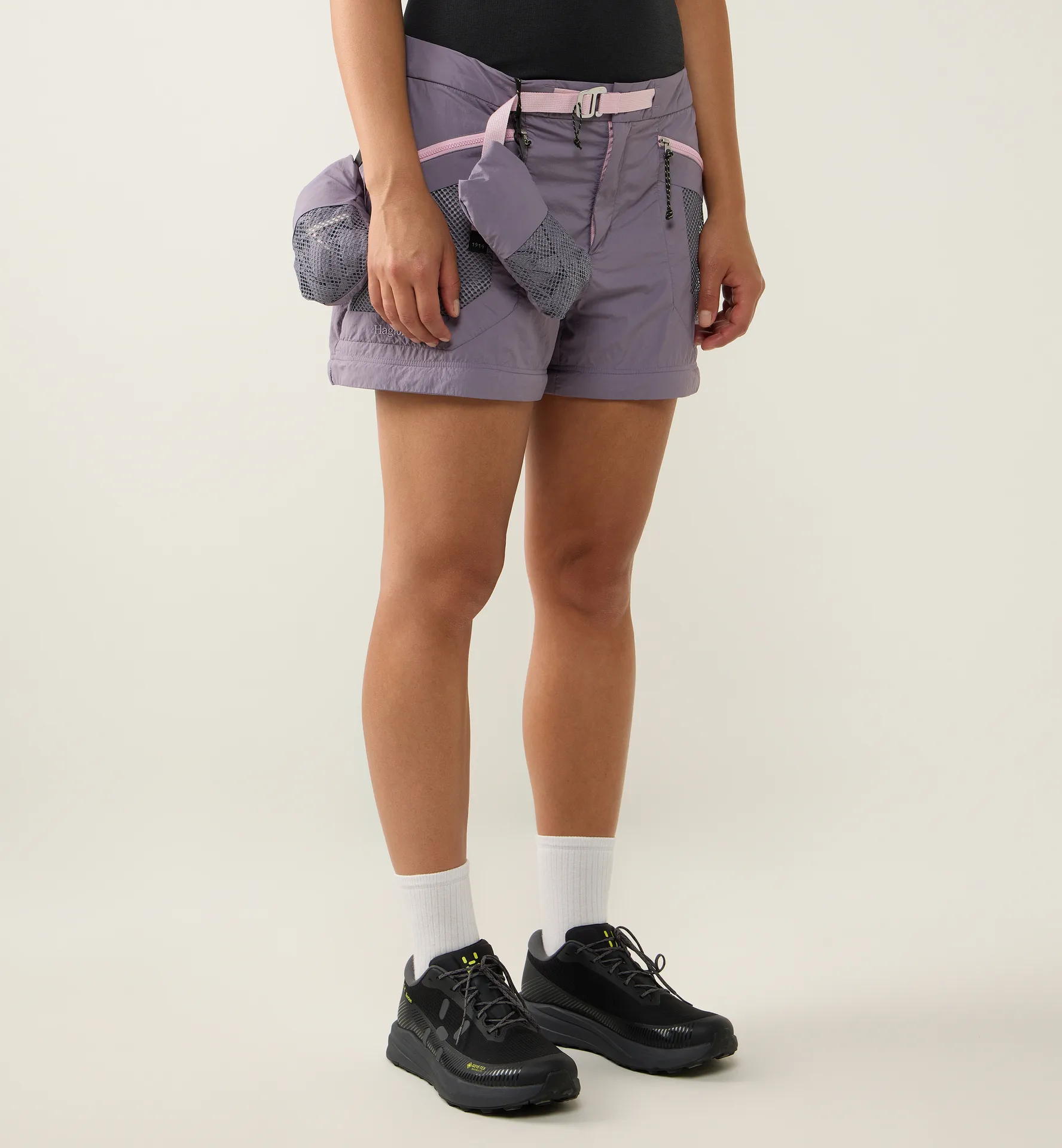 Solis Zip Off Pant Women Purple Fog