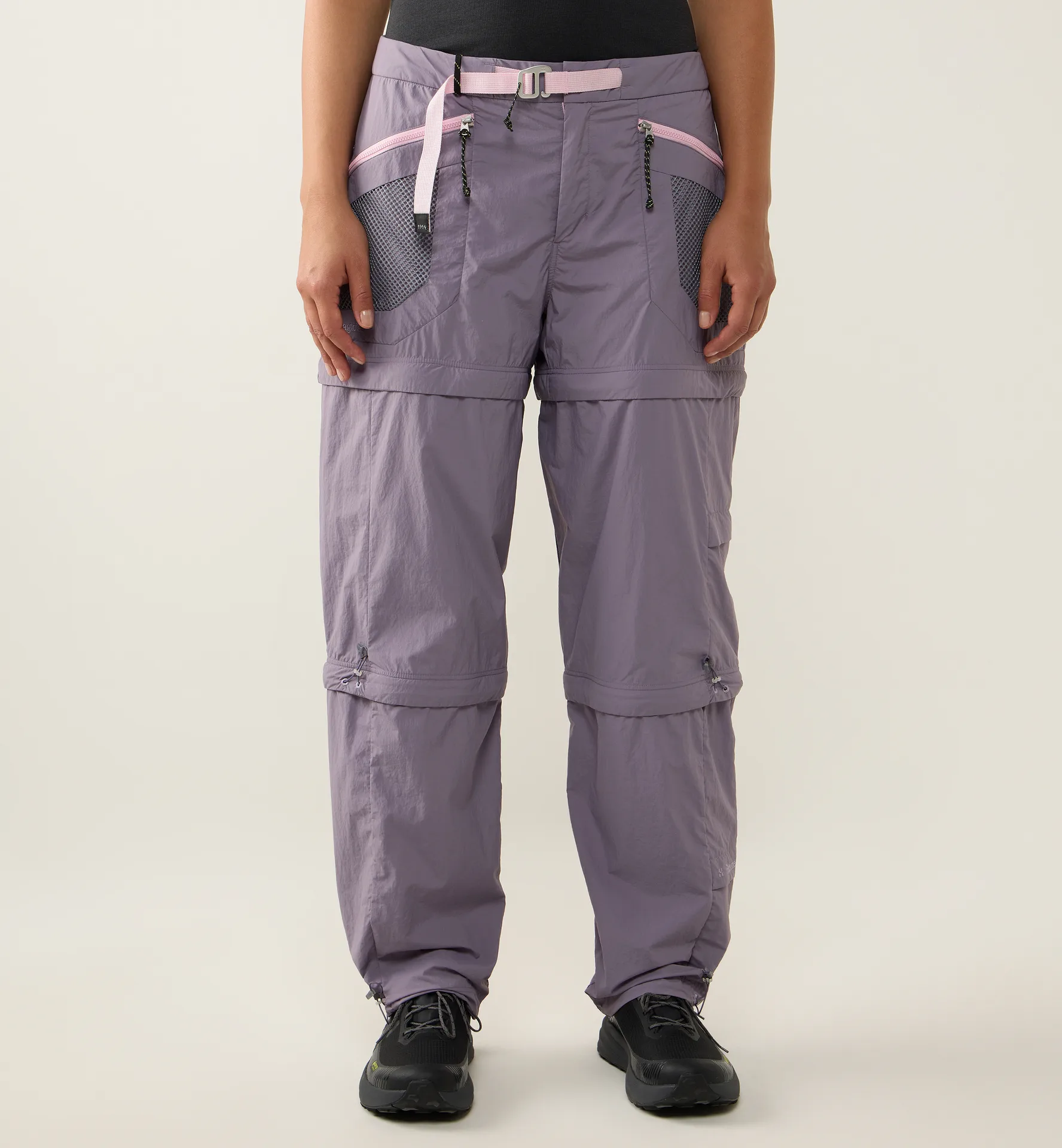 Solis Zip Off Pant Women Purple Fog