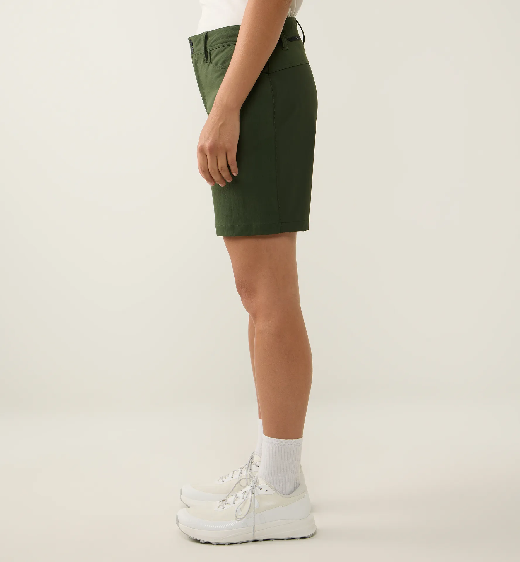 Alert Mid Shorts Women Seaweed Green