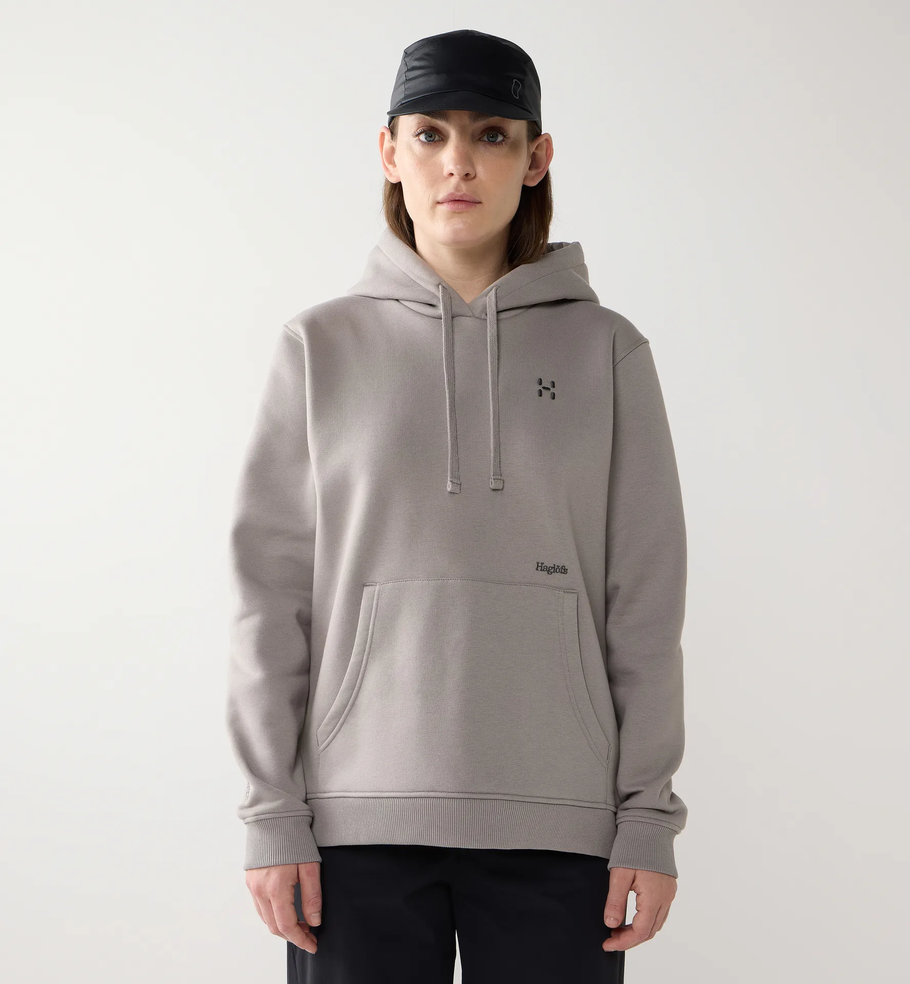Haglöfs Hoodie Women Stone Brick