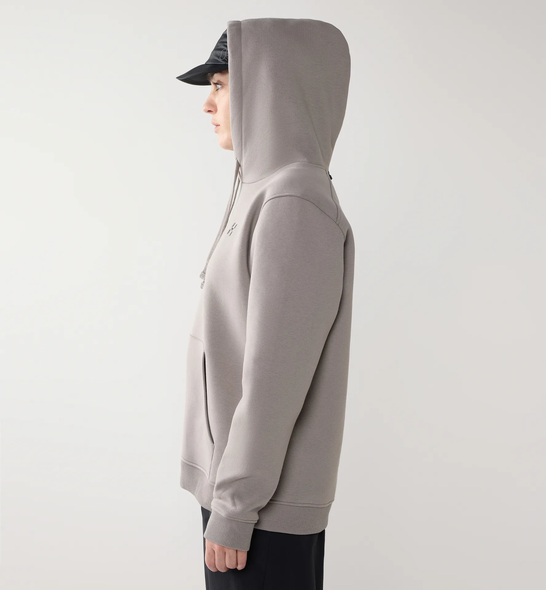Haglöfs Hoodie Women Stone Brick