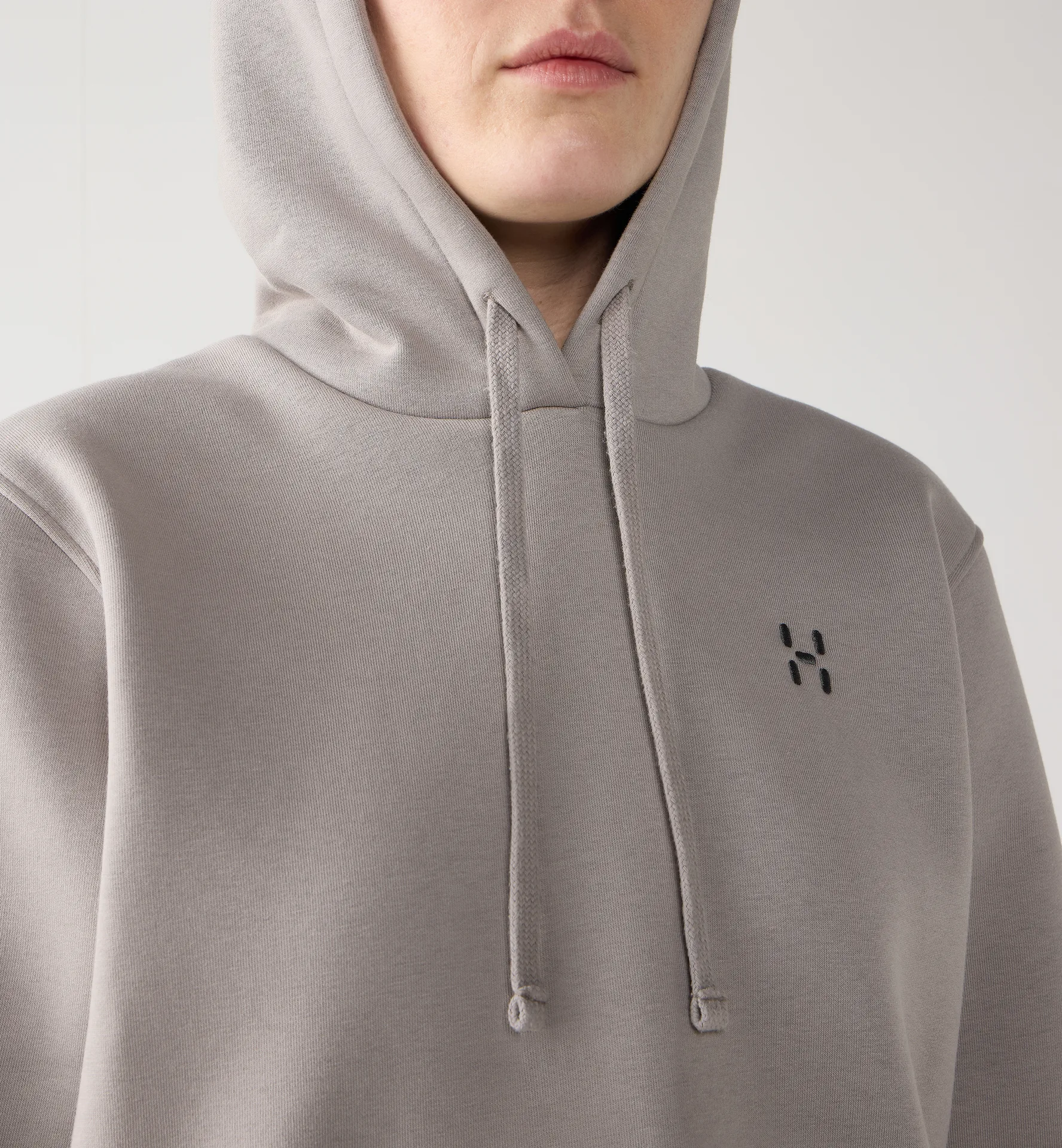 Haglöfs Hoodie Women Stone Brick