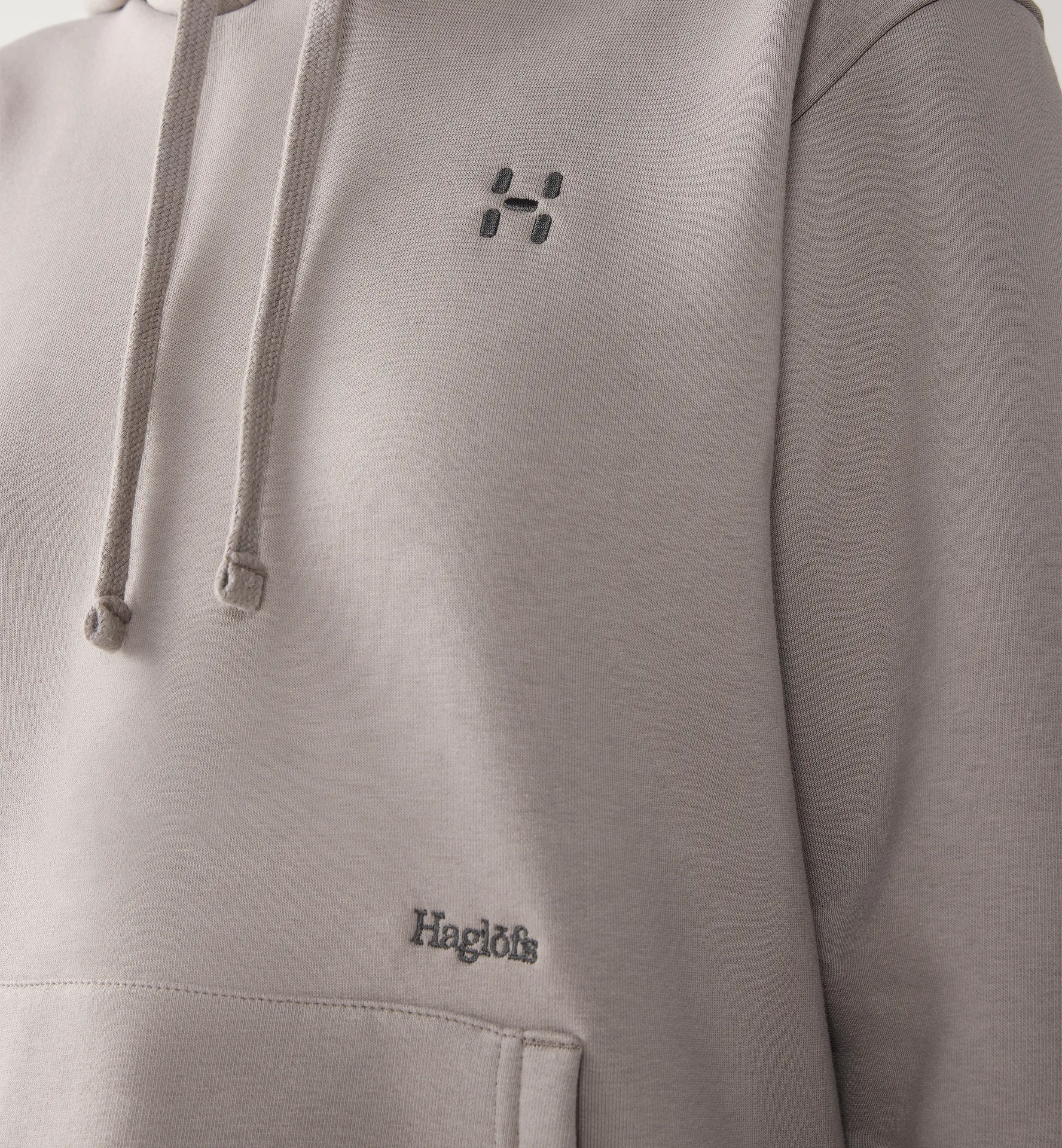 Haglöfs Hoodie Women Stone Brick
