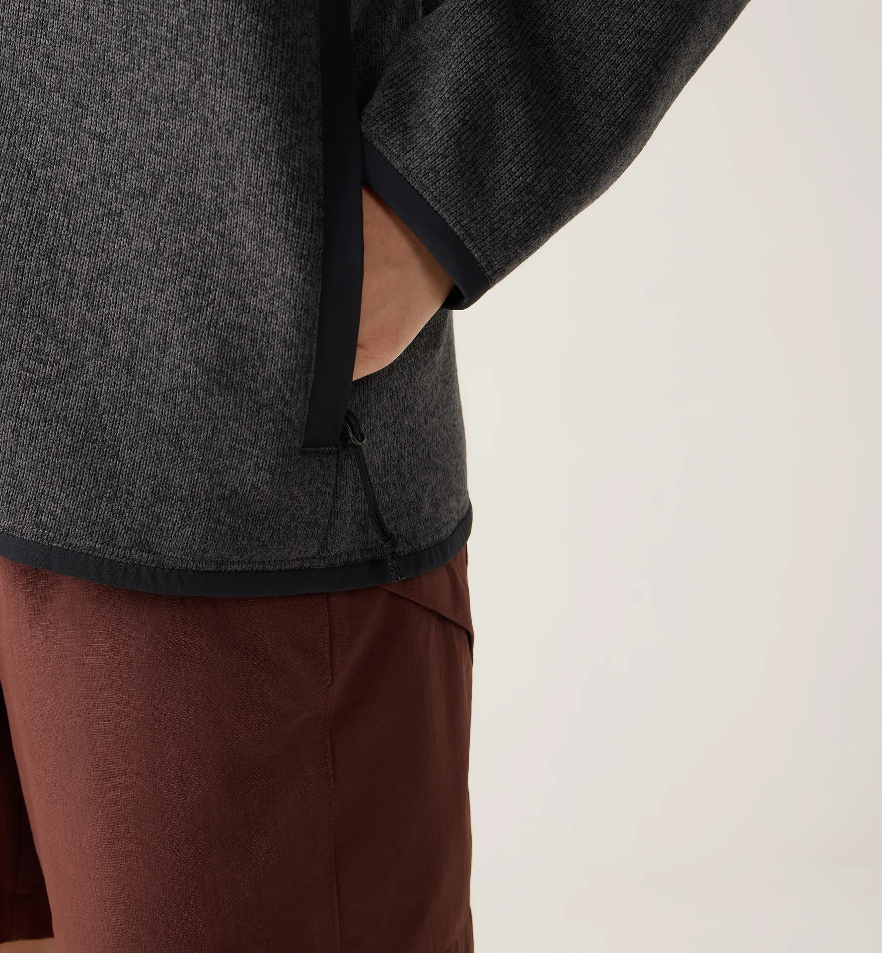 Swook II Mid Hood Women Magnetite/True Black