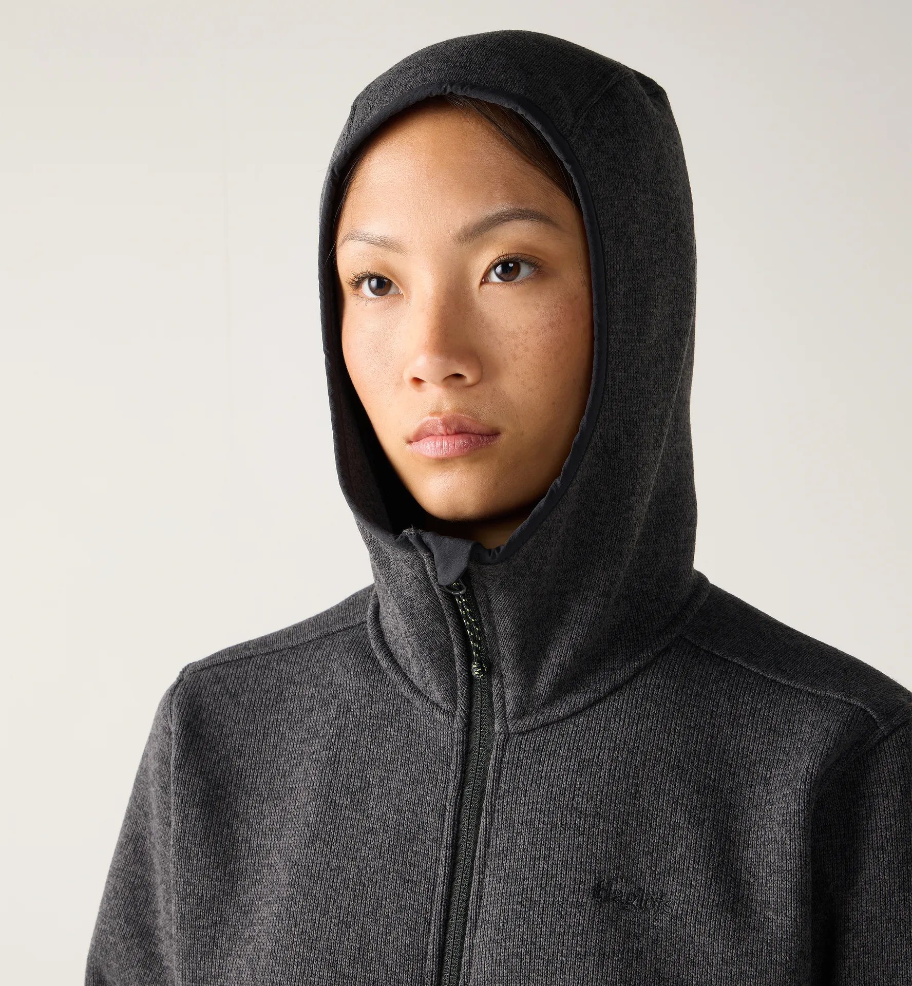 Swook II Mid Hood Women Magnetite/True Black