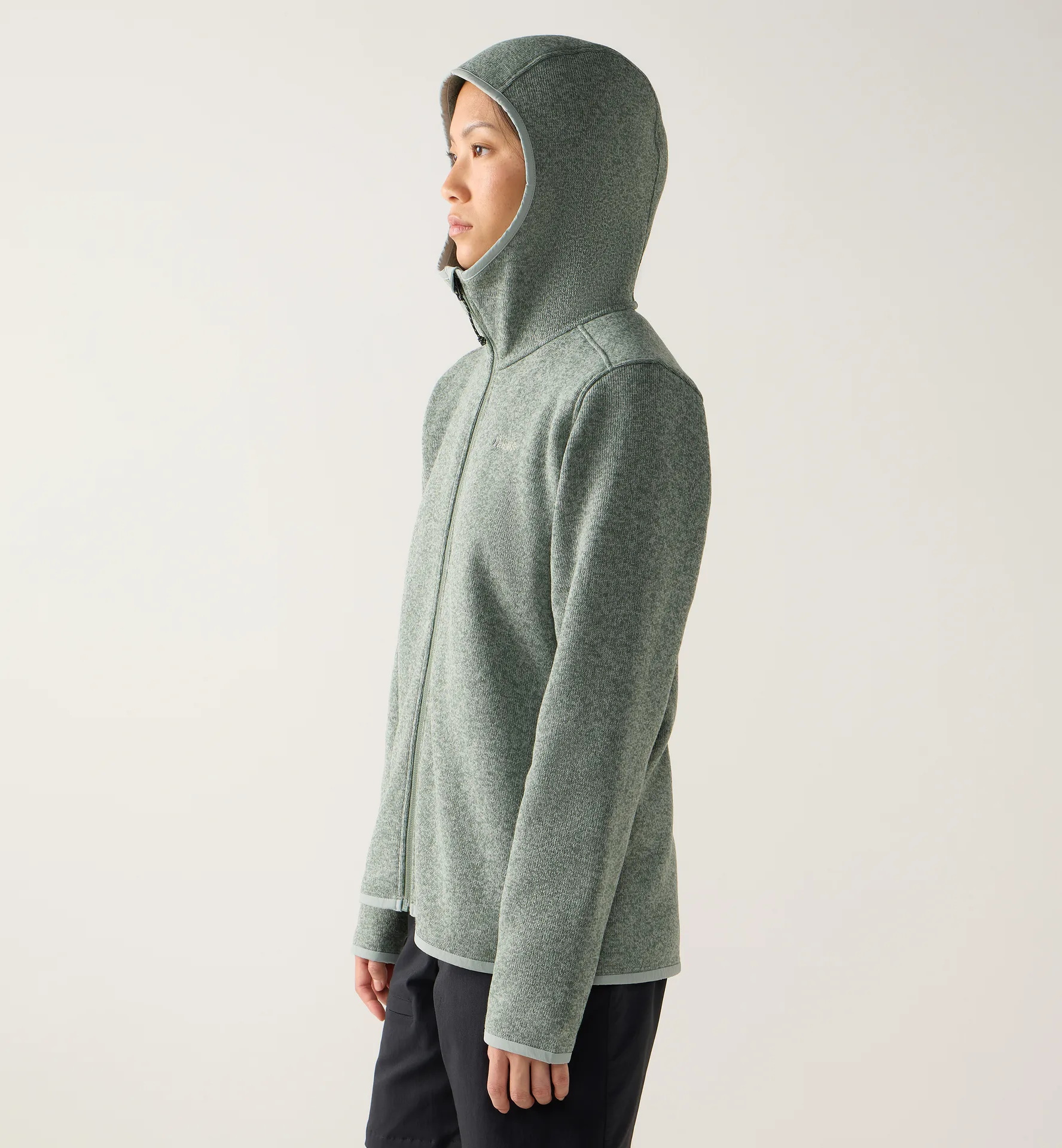 Swook II Mid Hood Women Chlorophyll Green/Dew Green
