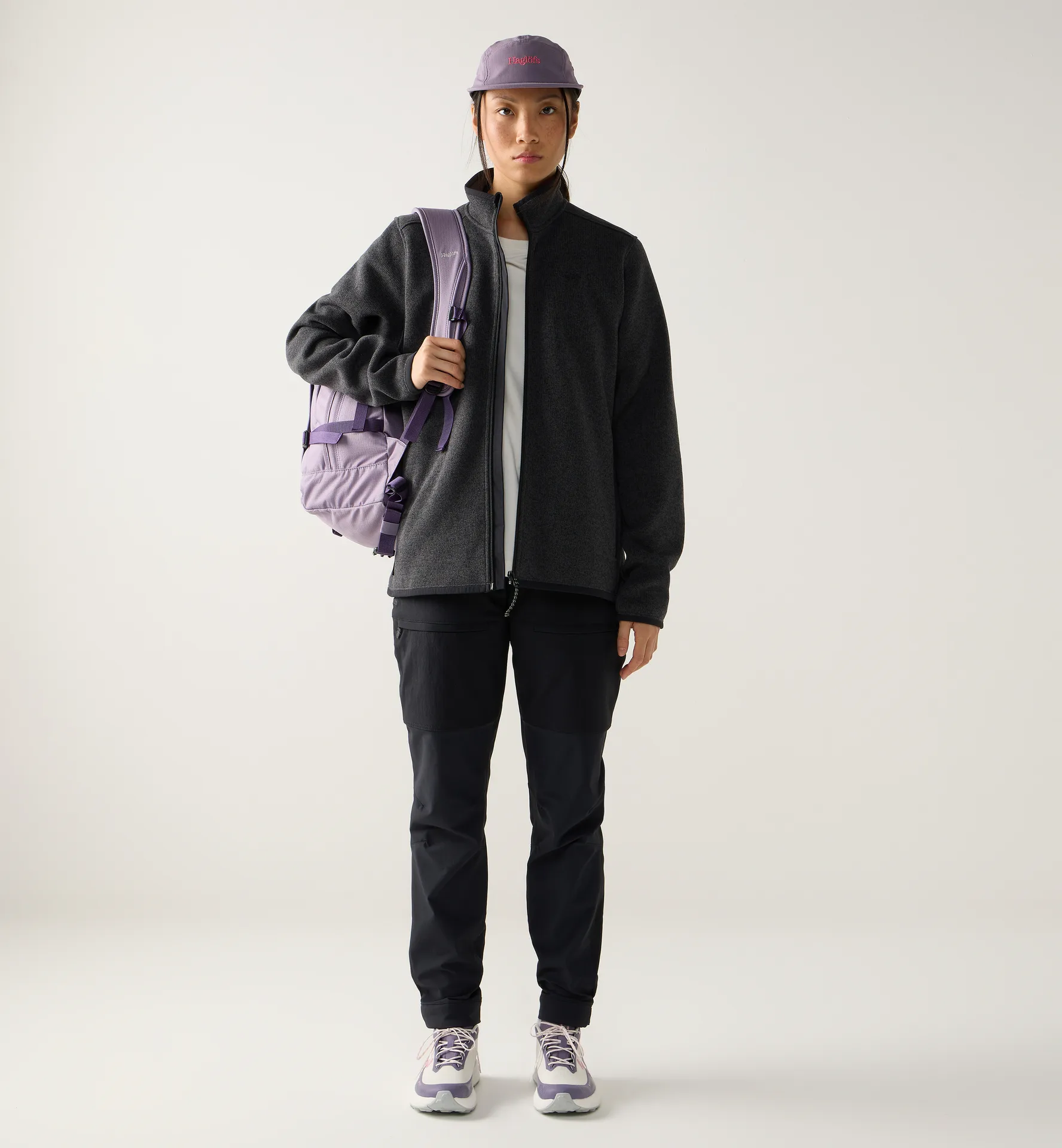 Swook II Mid Jacket Women Magnetite/True Black