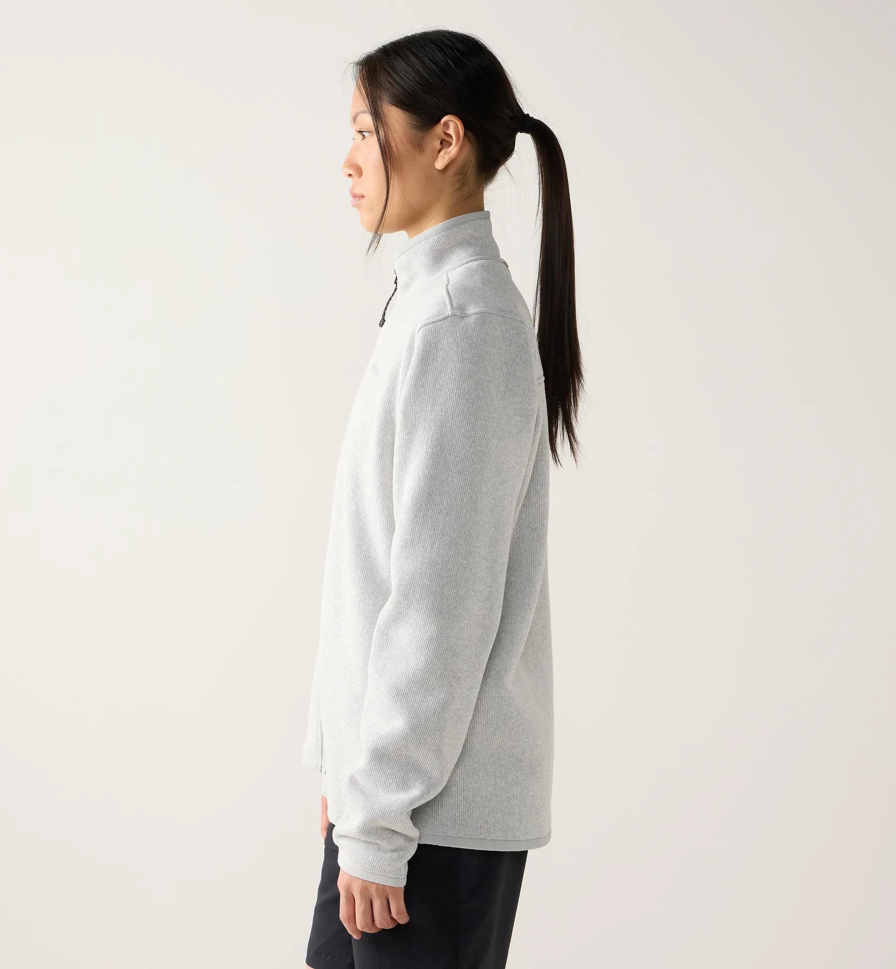 Swook II Mid Jacket Women Stone Gray/Soft White