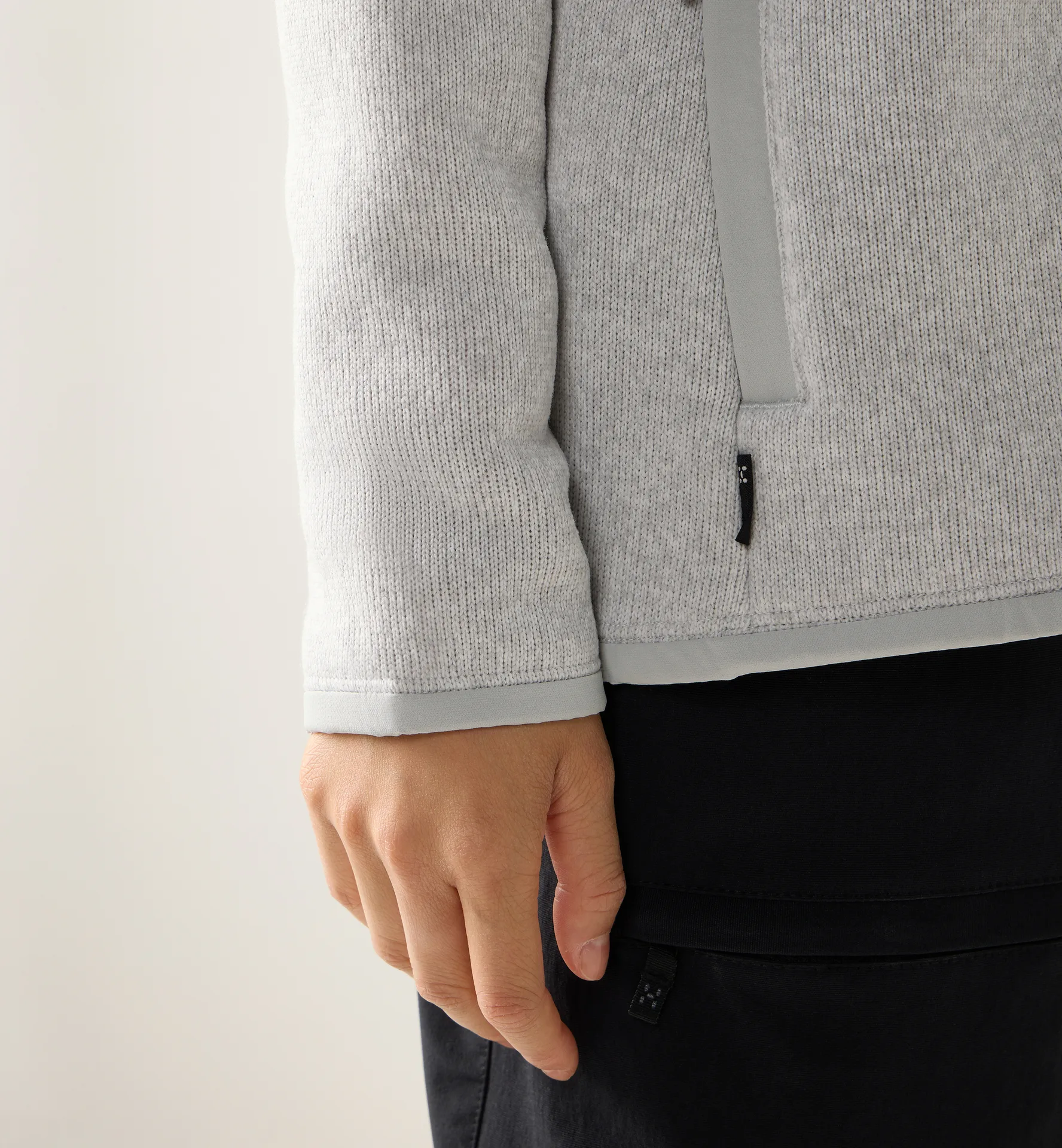 Swook II Mid Jacket Women Stone Gray/Soft White