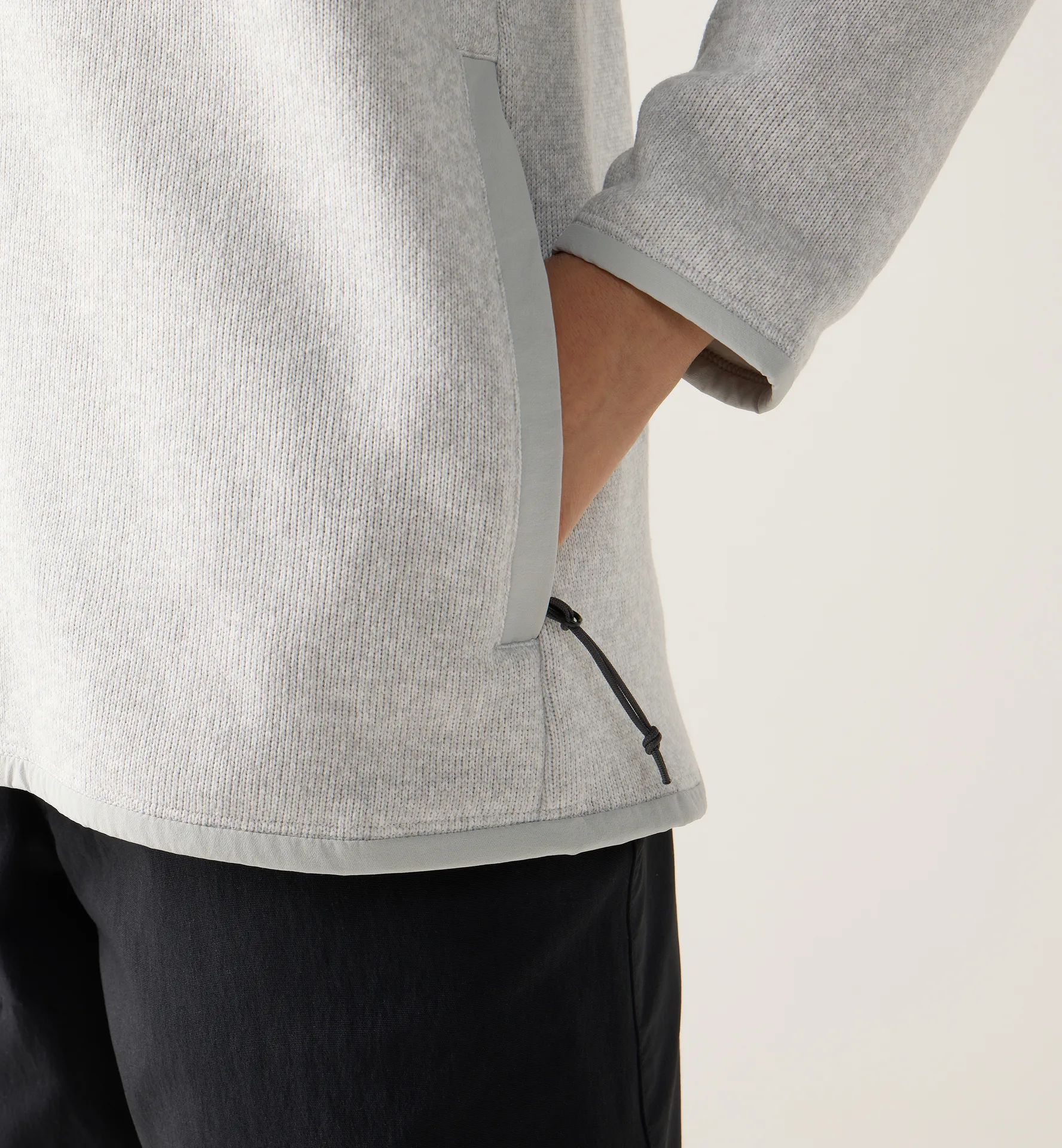 Swook II Mid Jacket Women Stone Gray/Soft White