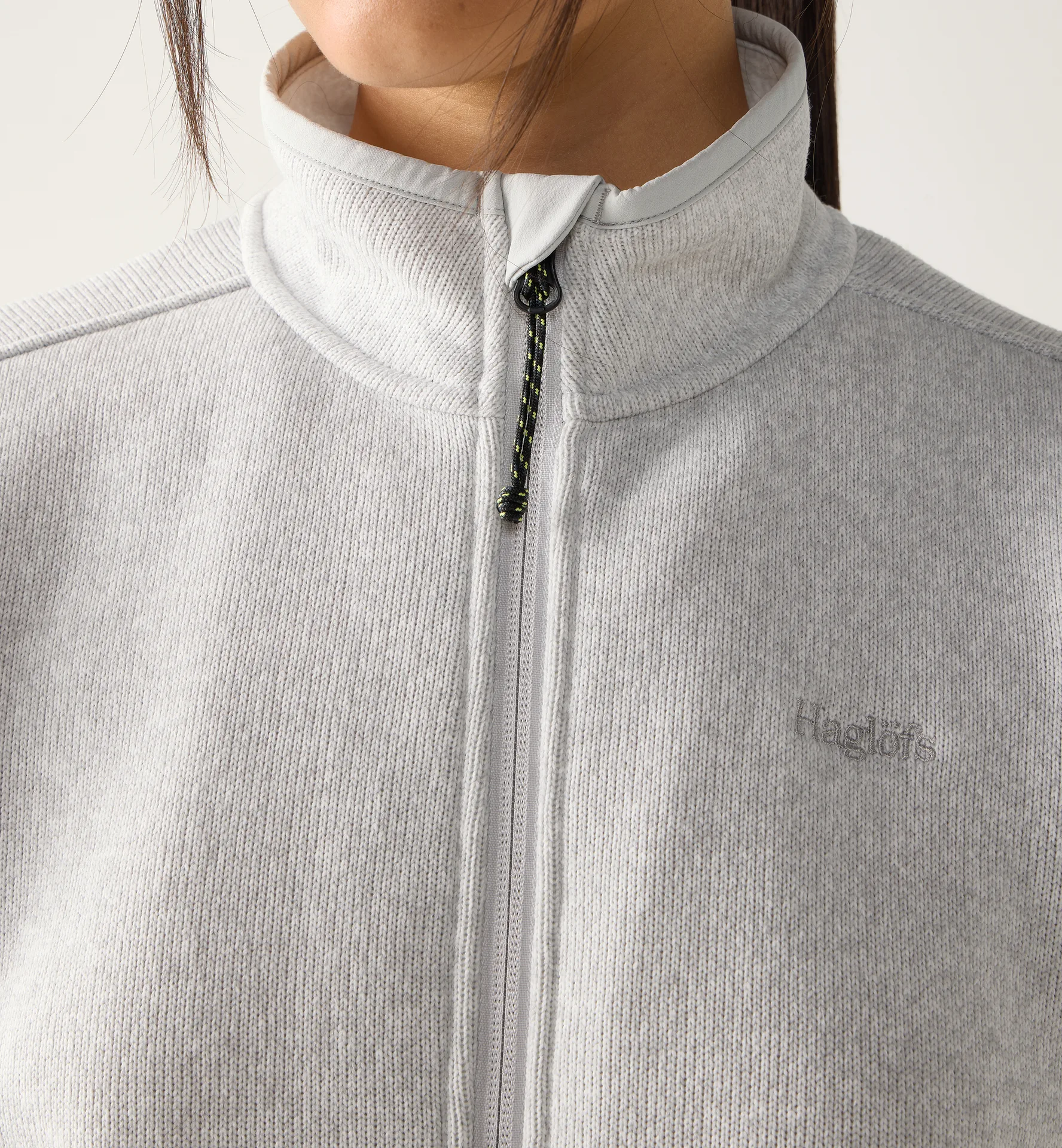 Swook II Mid Jacket Women Stone Gray/Soft White