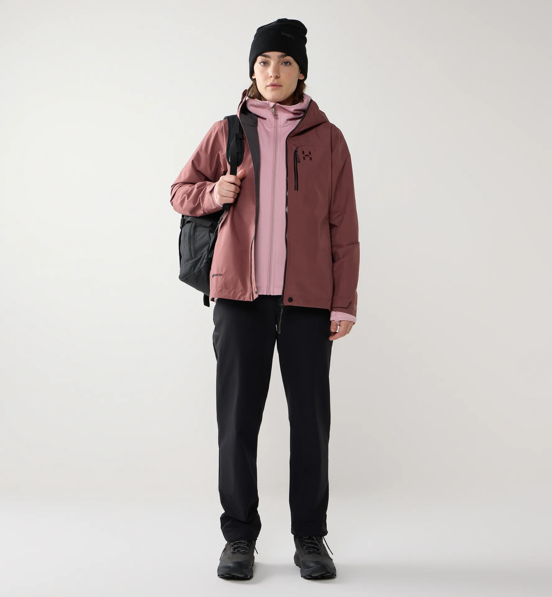 Alert GTX Jacket Women Misty Mauve