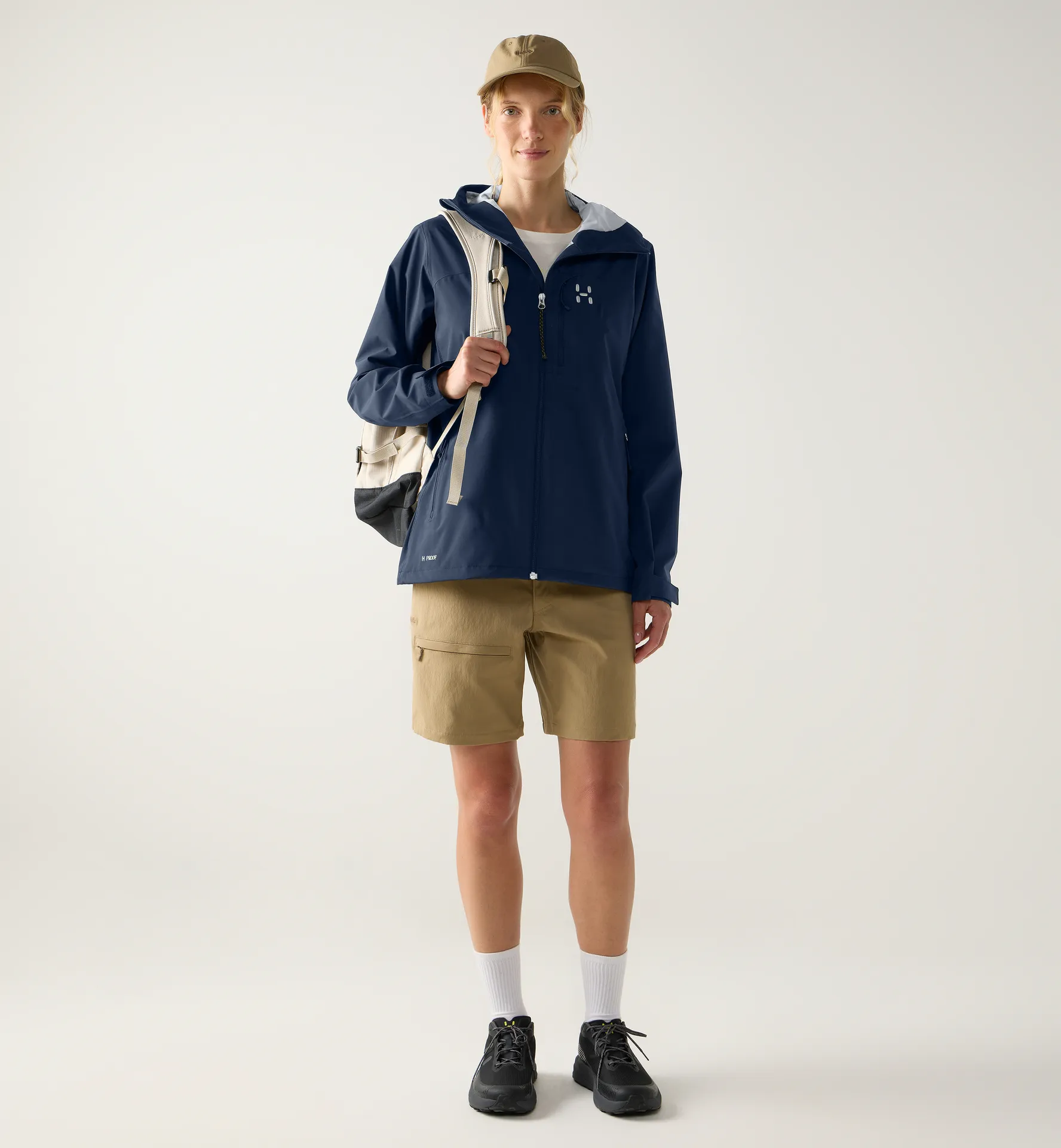 Ozka Proof 2L Jacket Women Tarn Blue