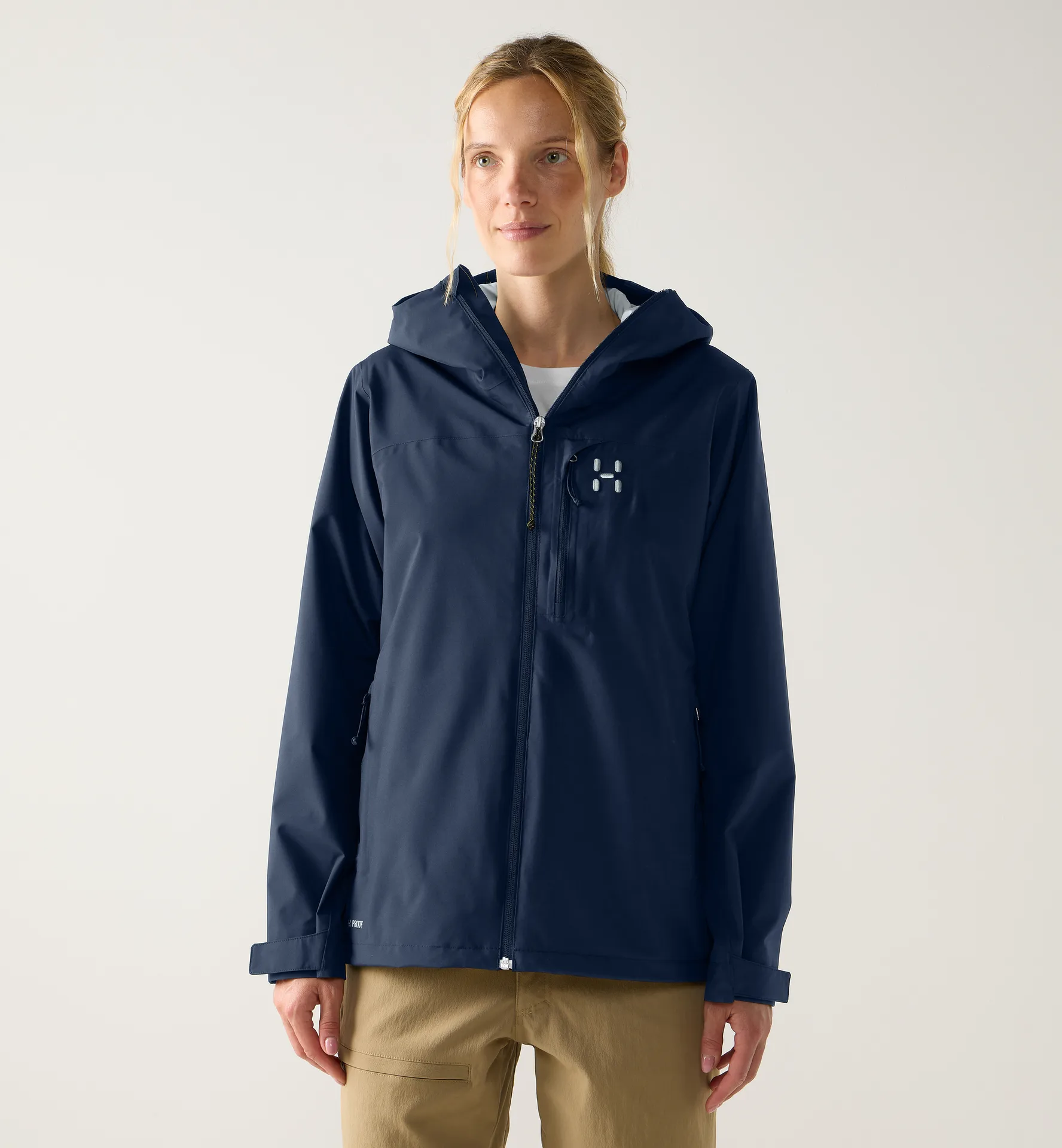 Ozka Proof 2L Jacket Women Tarn Blue