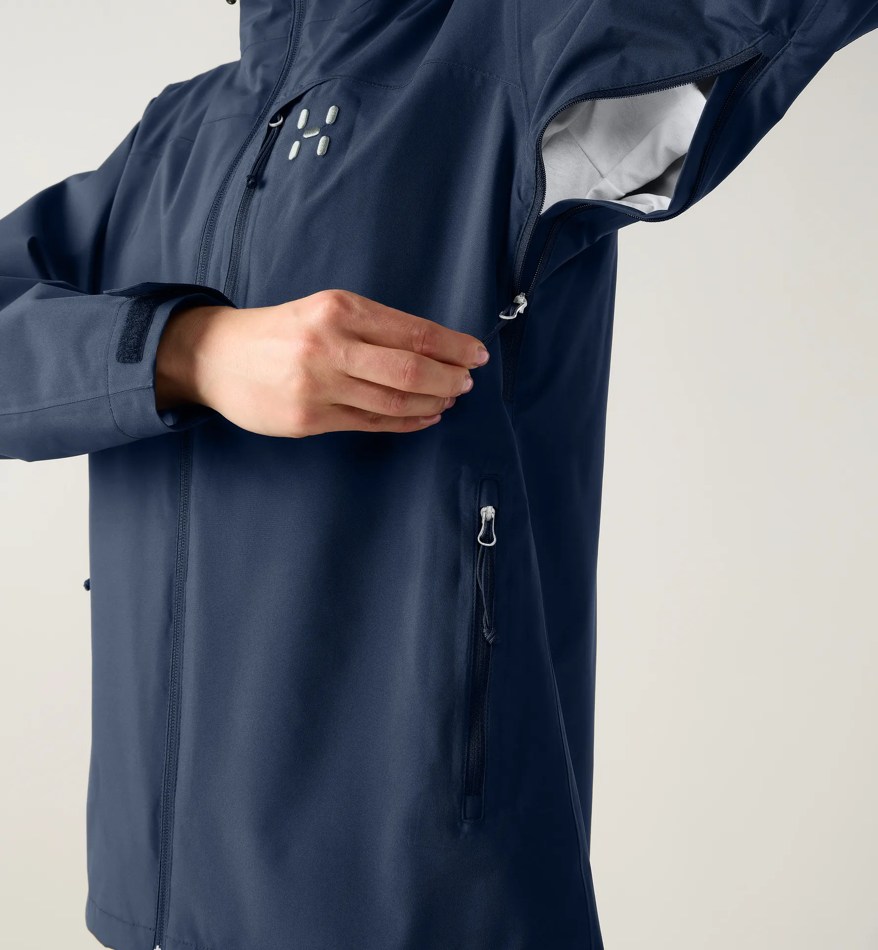 Ozka Proof 2L Jacket Women Tarn Blue