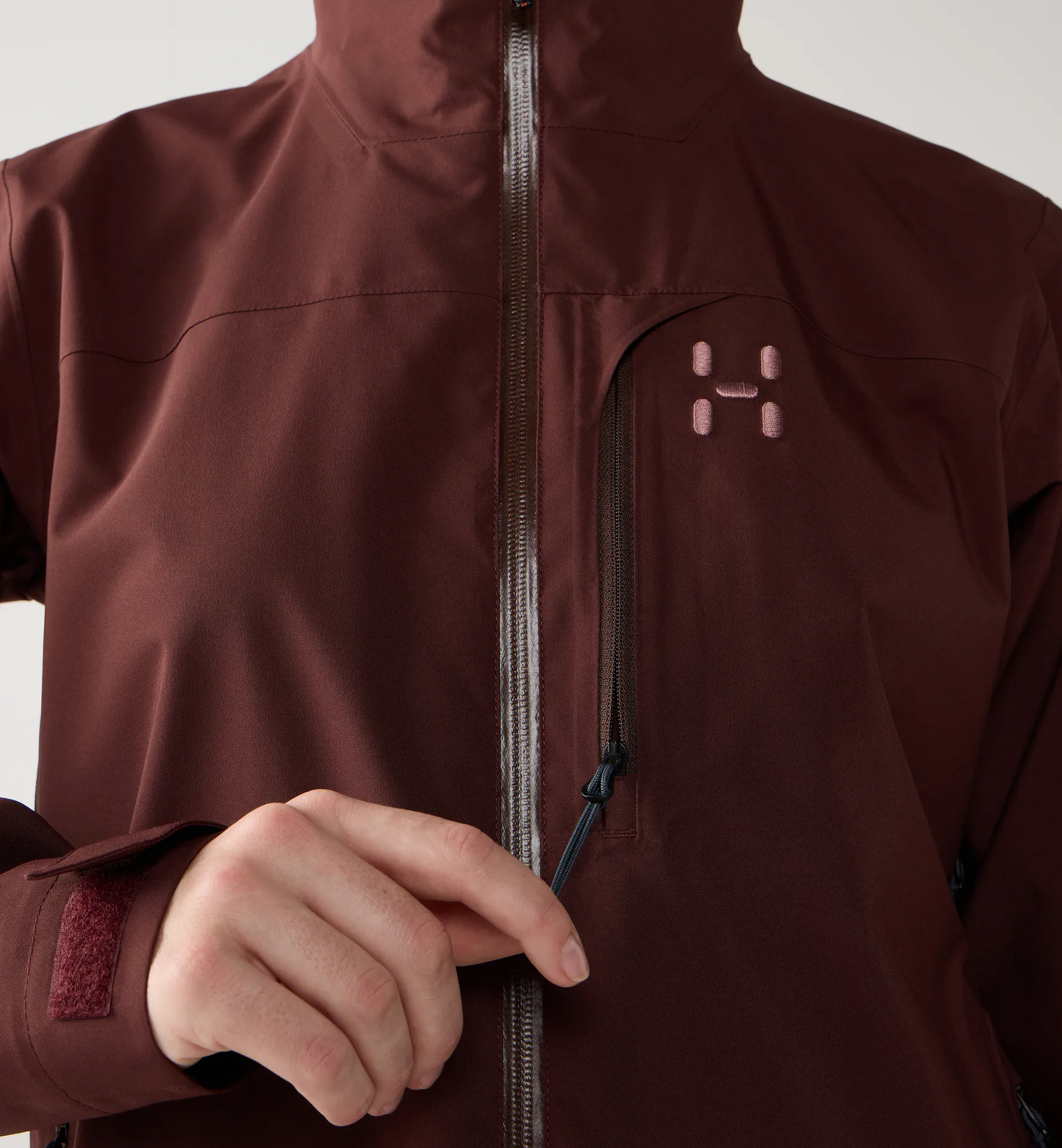 Ozka Proof Jacket Women Maroon Trail