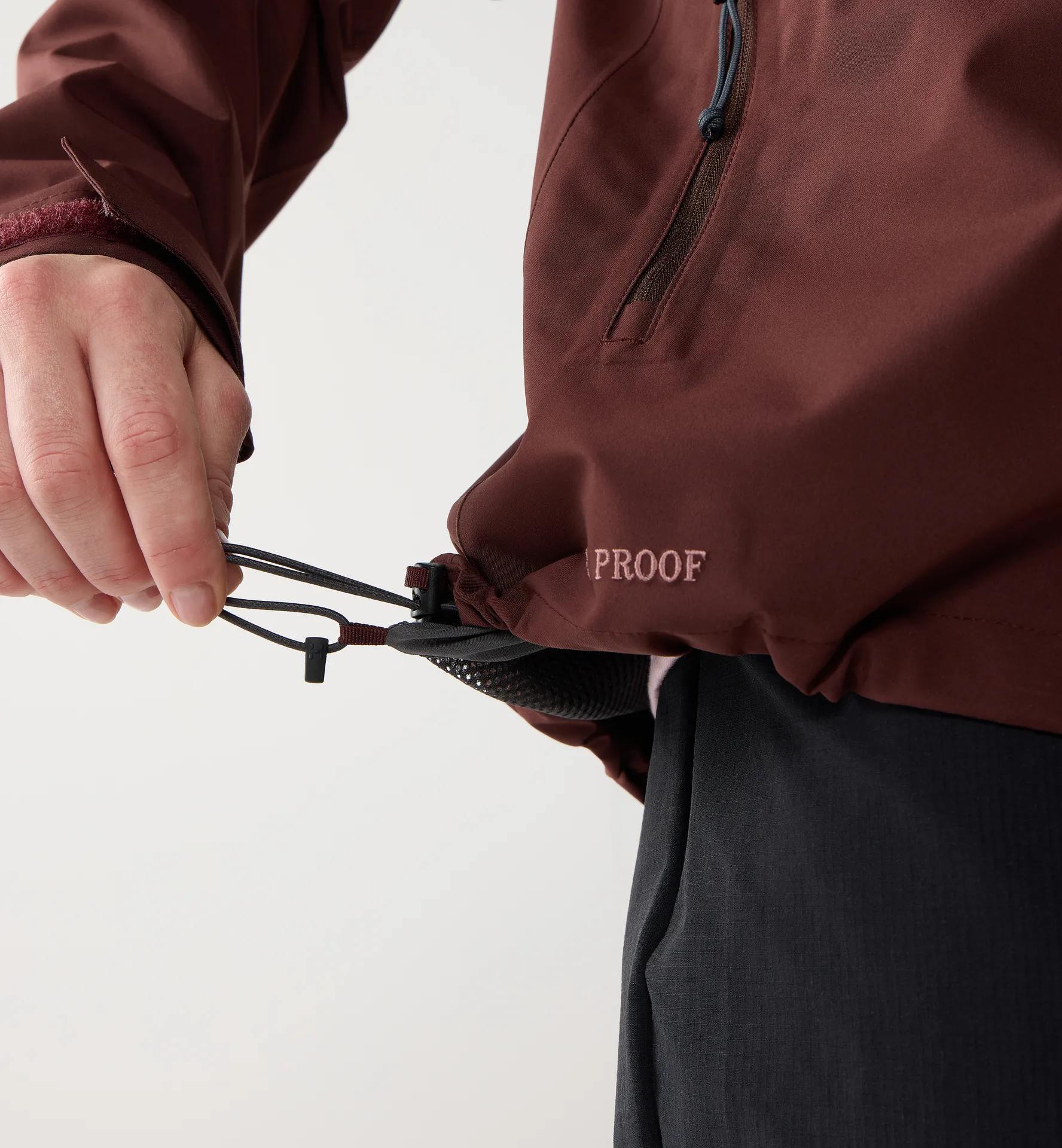 Ozka Proof Jacket Women Maroon Trail