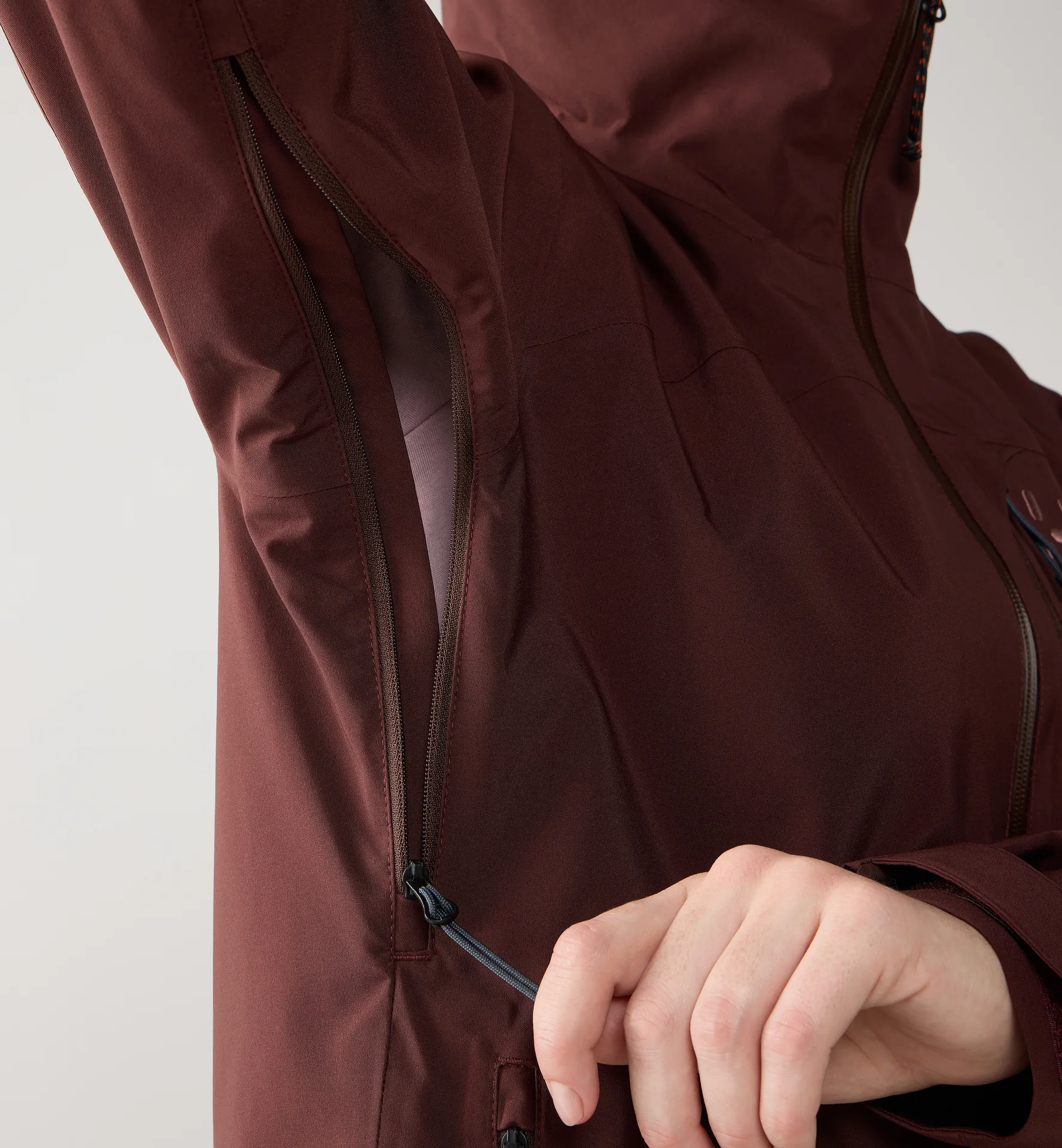 Ozka Proof Jacket Women Maroon Trail