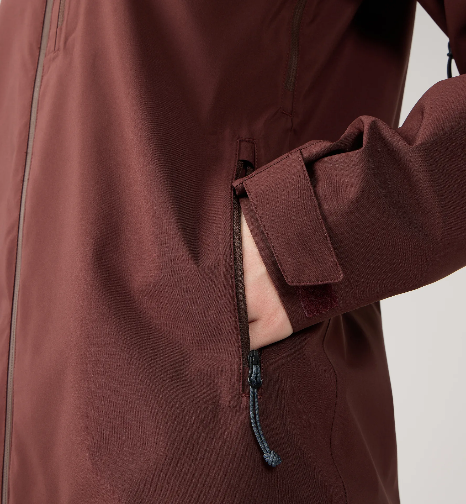 Ozka Proof Jacket Women Maroon Trail