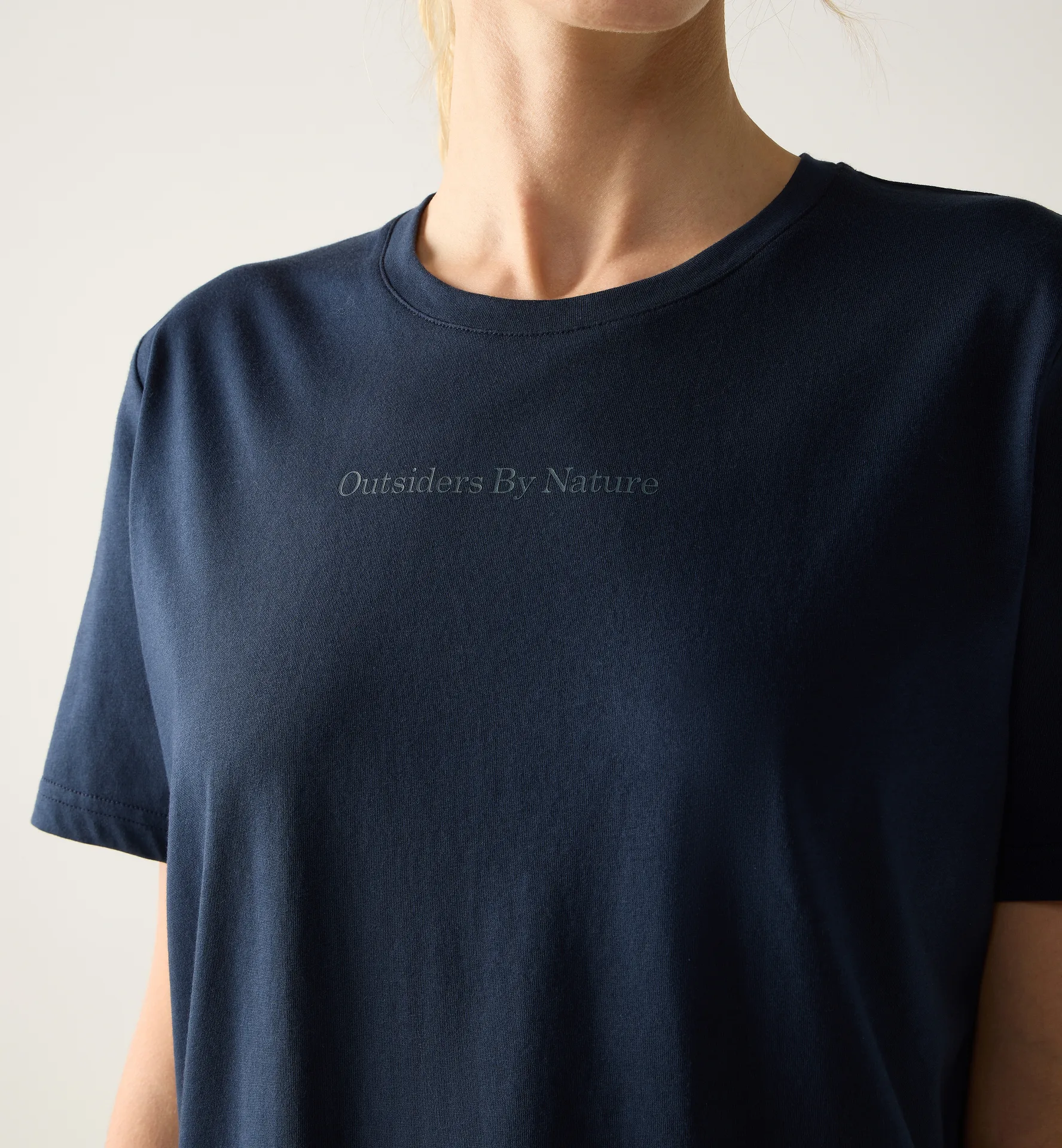Outsiders Graph Tee Women Tarn Blue