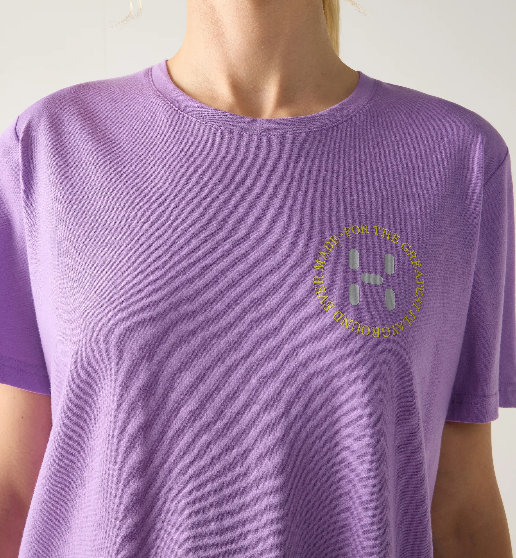 Outsiders Graph Tee Women Purple Ice