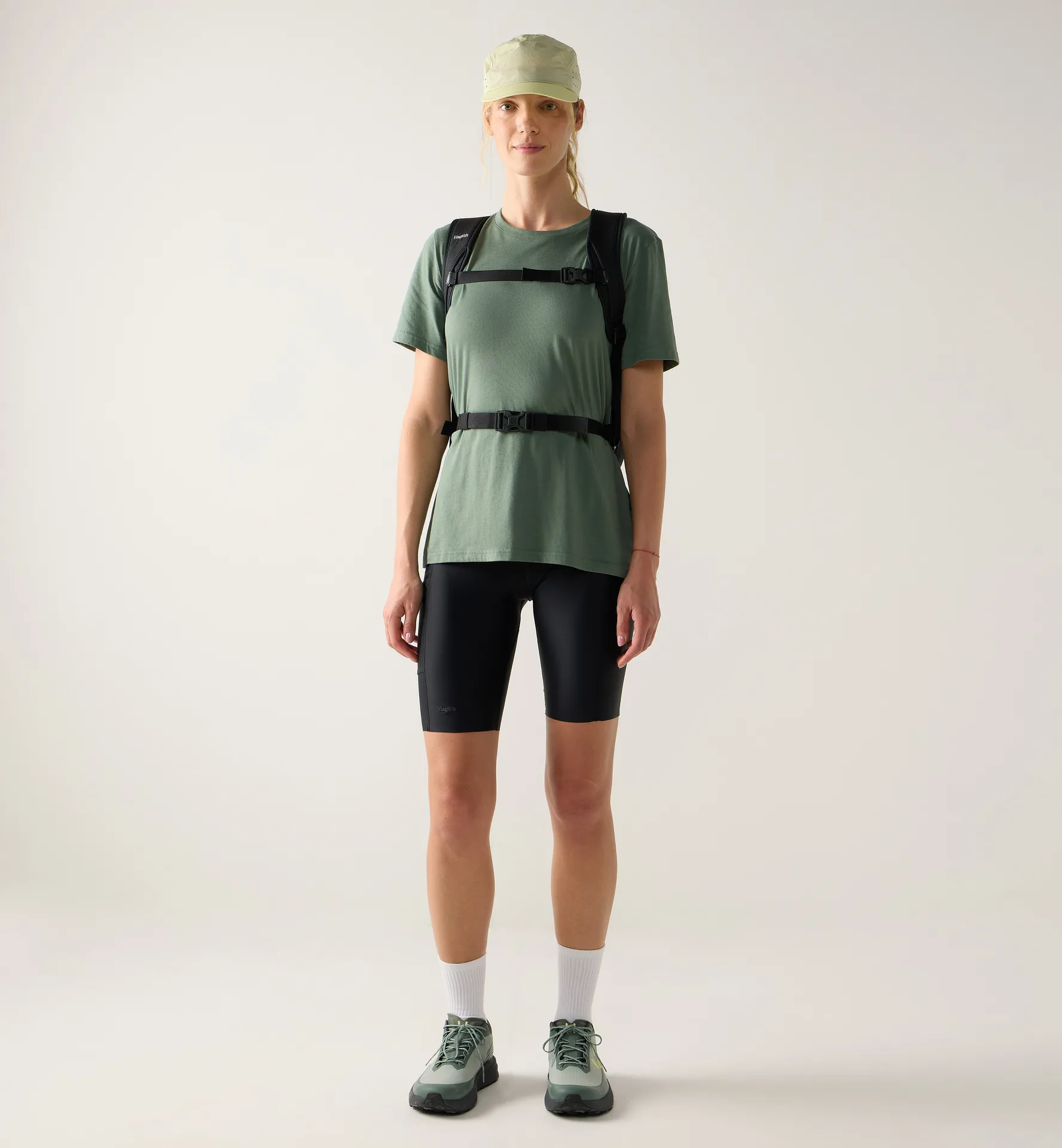 Outsiders Graph Tee Women Chlorophyll Green