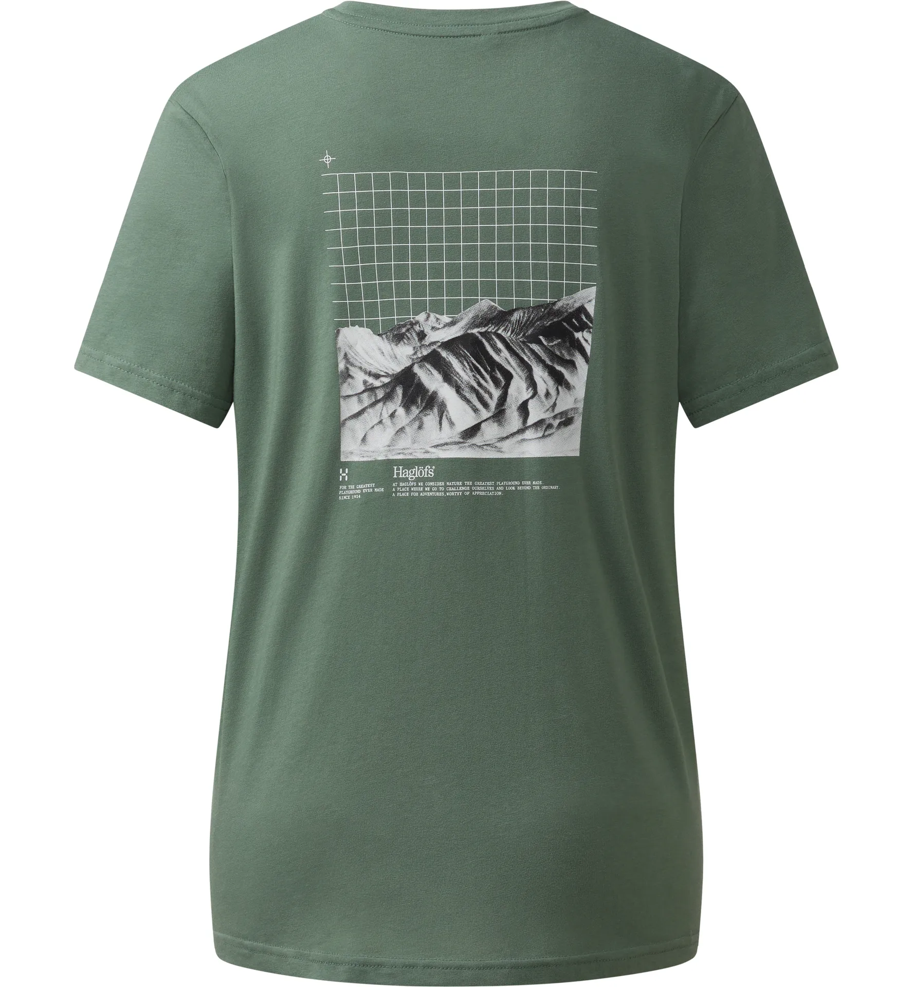 Outsiders Graph Tee Women Chlorophyll Green