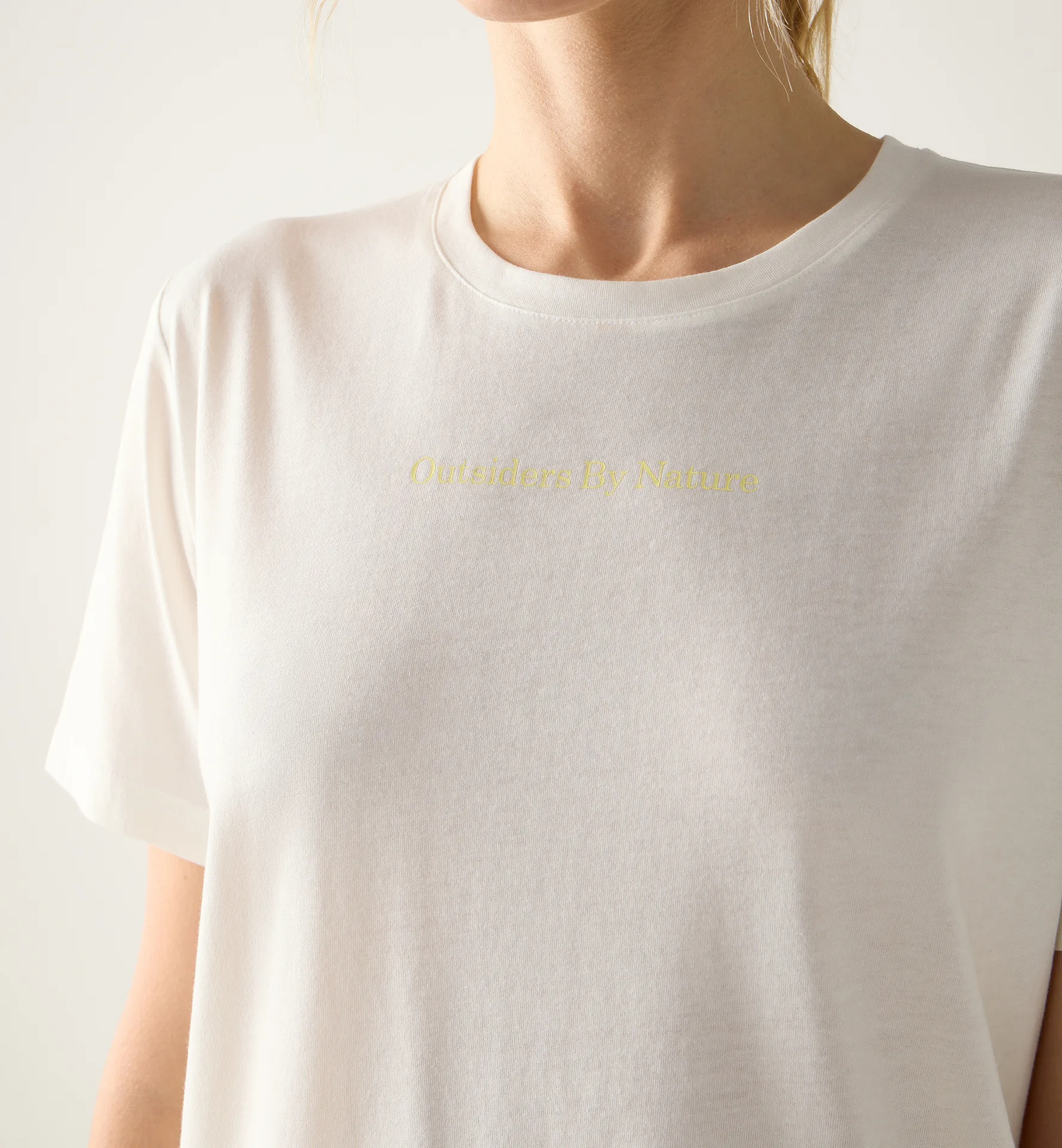 Outsiders Graph Tee Women Soft White 2