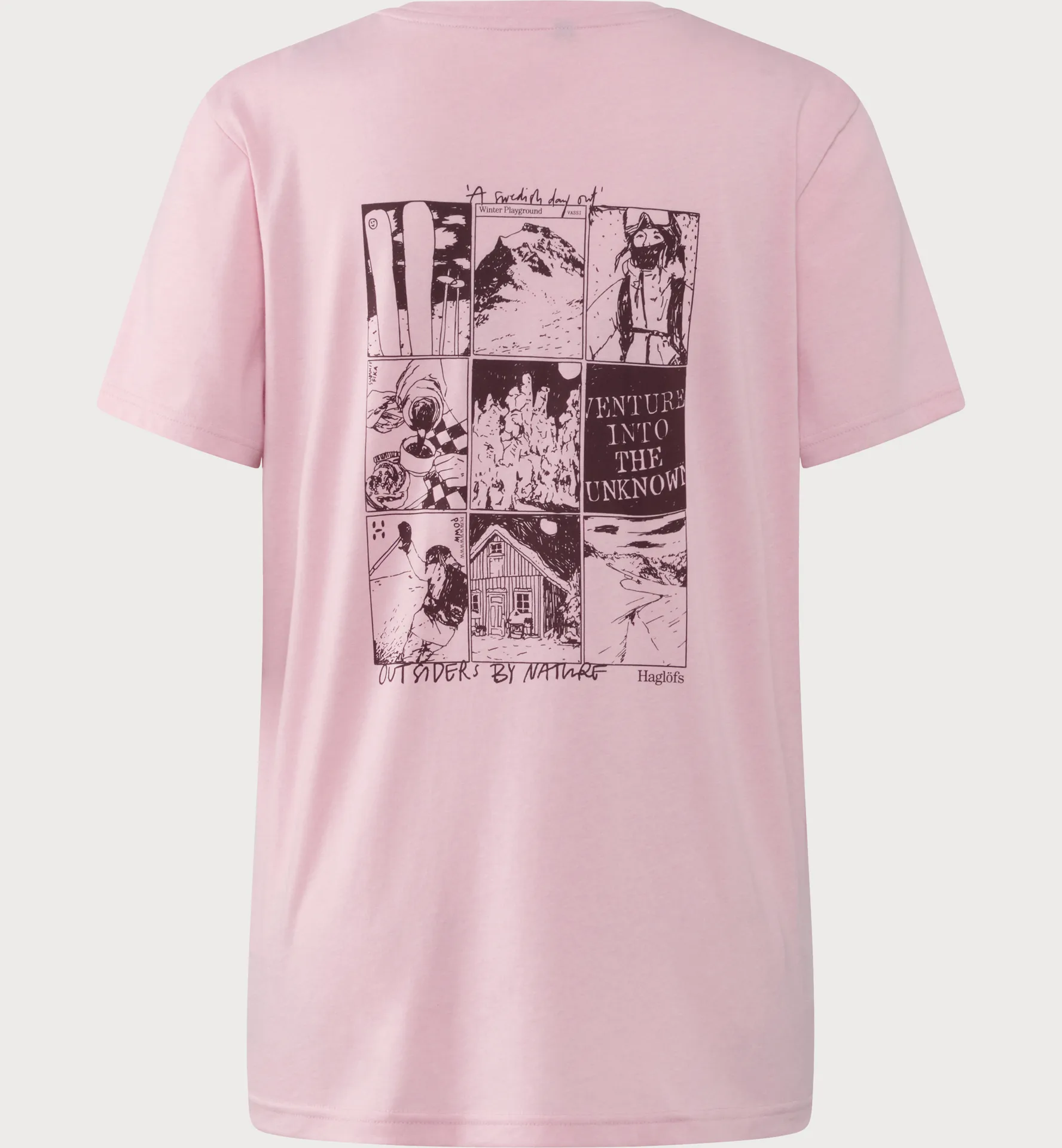 Outsiders Graphic Tee Women Dusty Rose