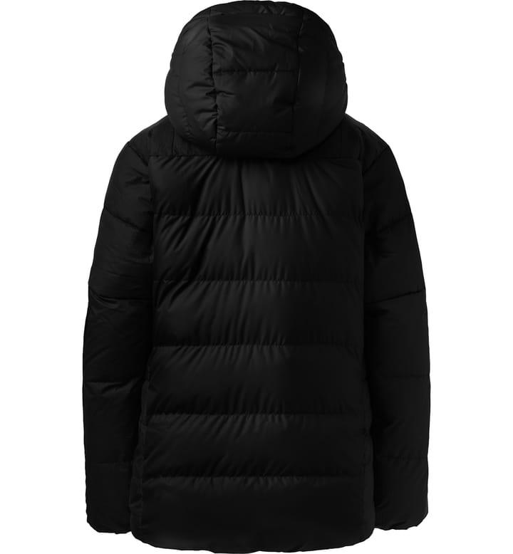Riksgränsen Down 850 II Hood Women True Black Riksgränsen Down 850 II Hood Women True Black