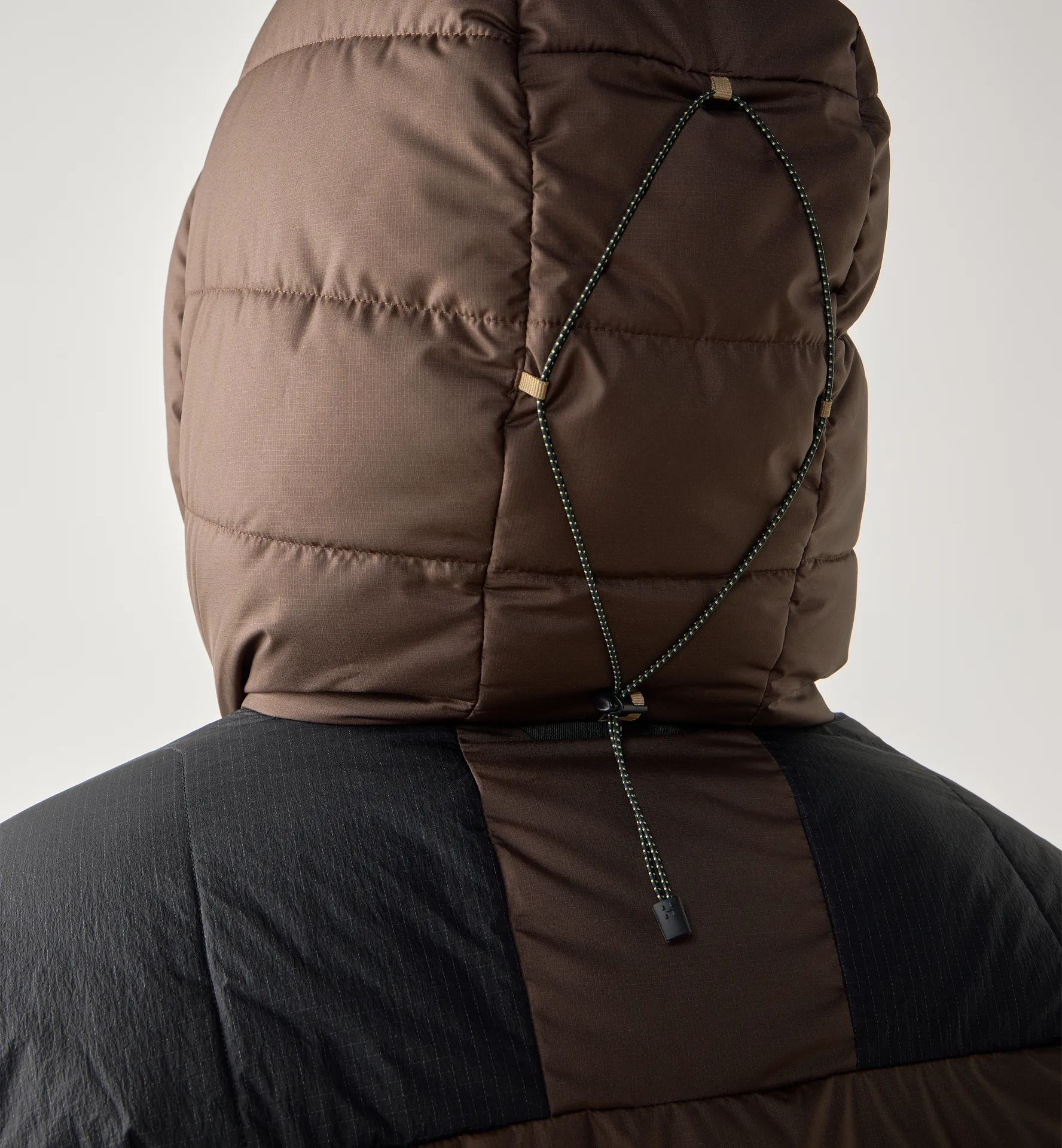 Riksgränsen Down 850 II Hood Women Woodland Brown