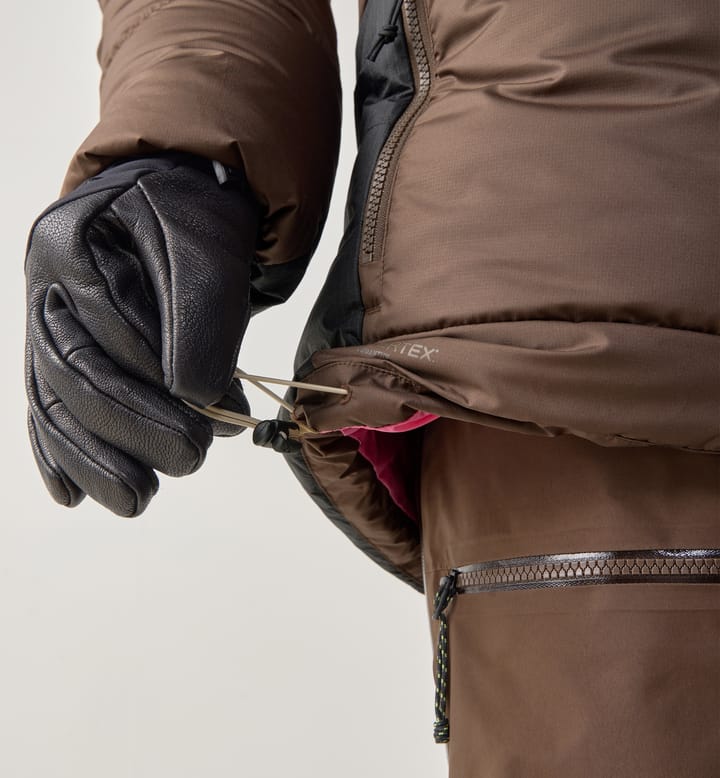 Riksgränsen Down 850 II Hood Women Woodland Brown Riksgränsen Down 850 II Hood Women Woodland Brown