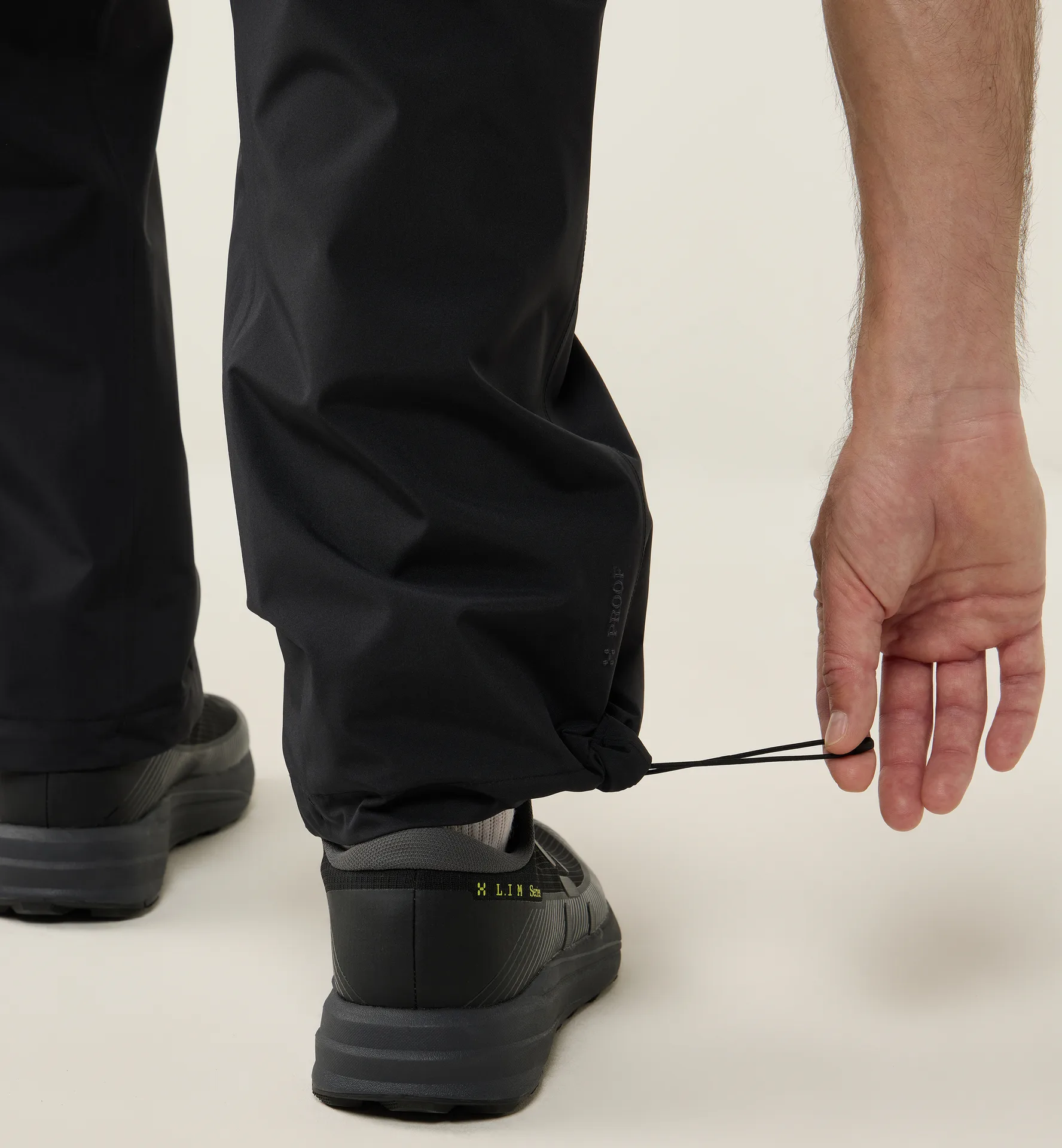 Ozka Proof Pant Men | True Black | Trousers | Shorts | Hiking