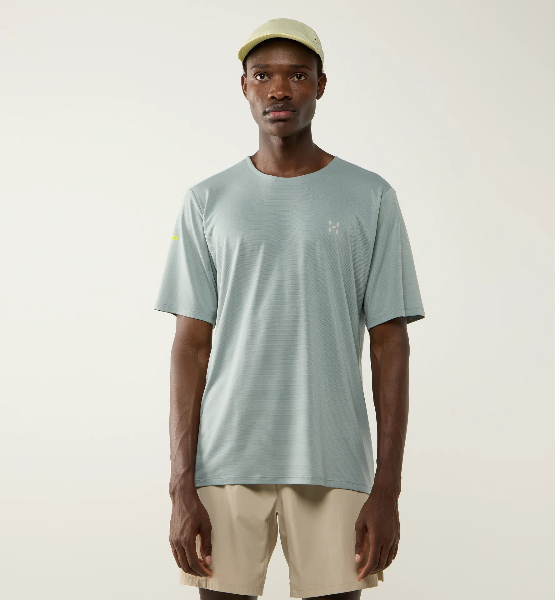 Haglöfs L.I.M Delta Tee Men Dew Green Melange - Herren - S