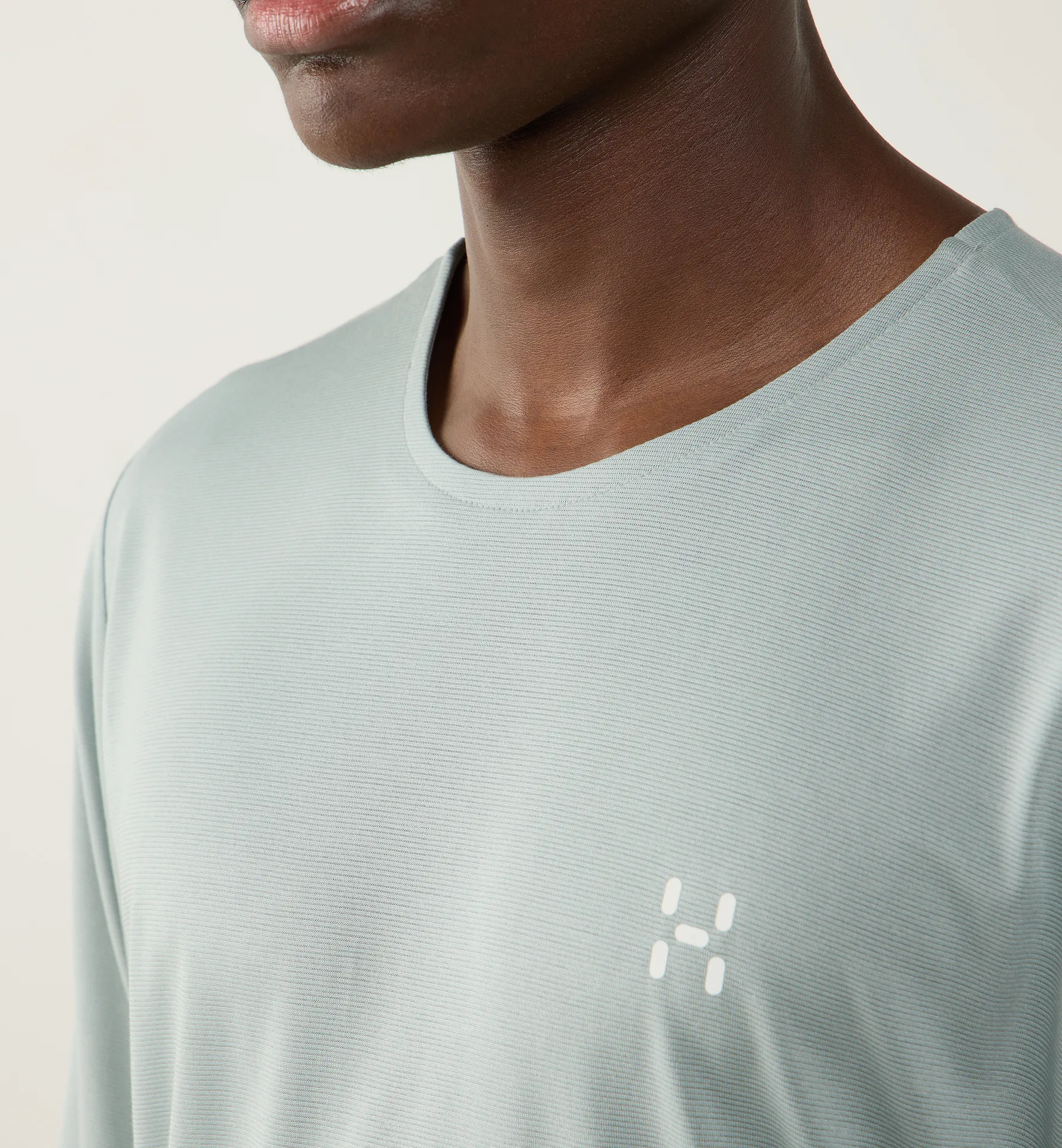 L.I.M Delta Tee Men Dew Green Melange