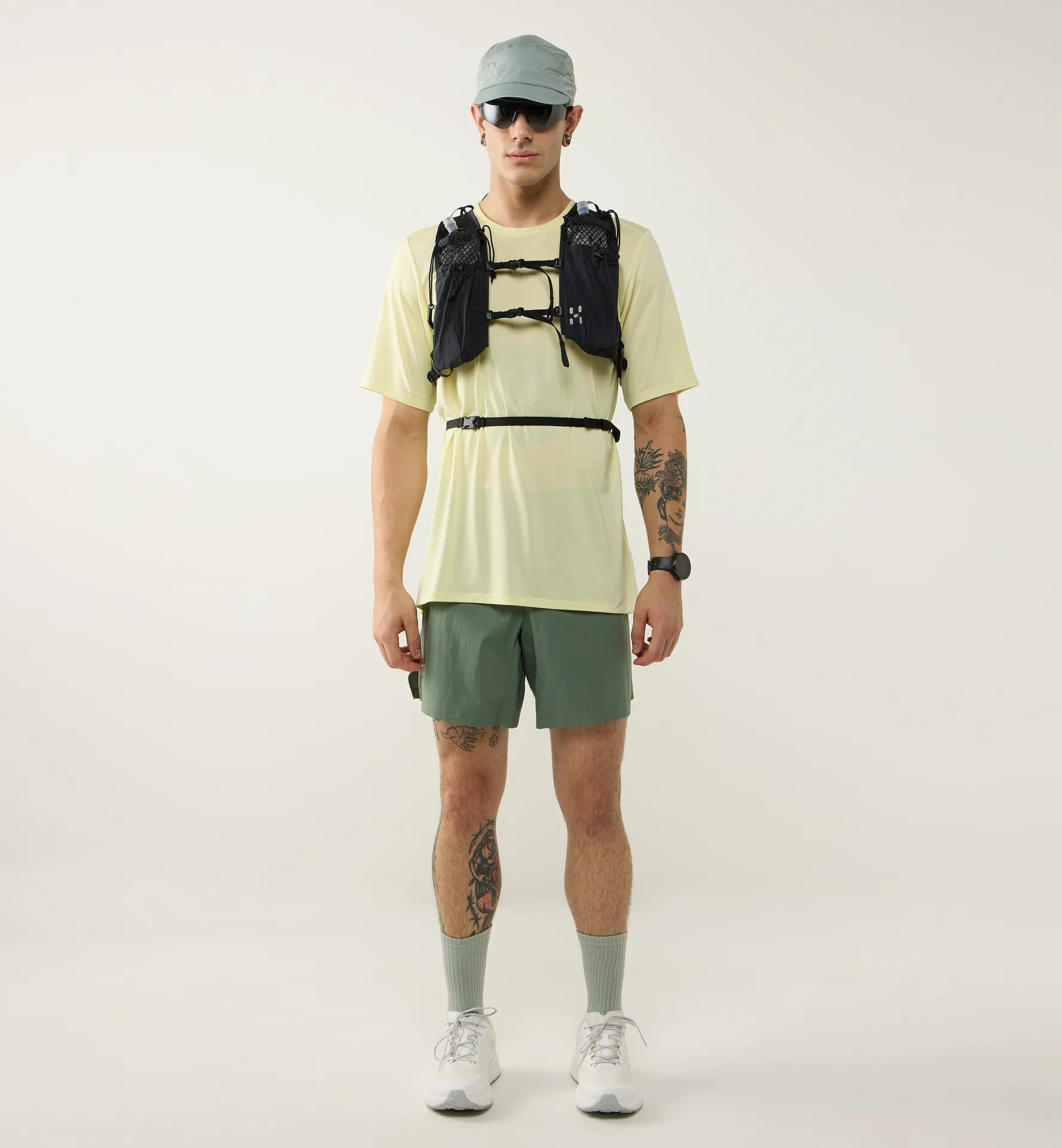 L.I.M Delta Tee Men Yellow Rise Melange