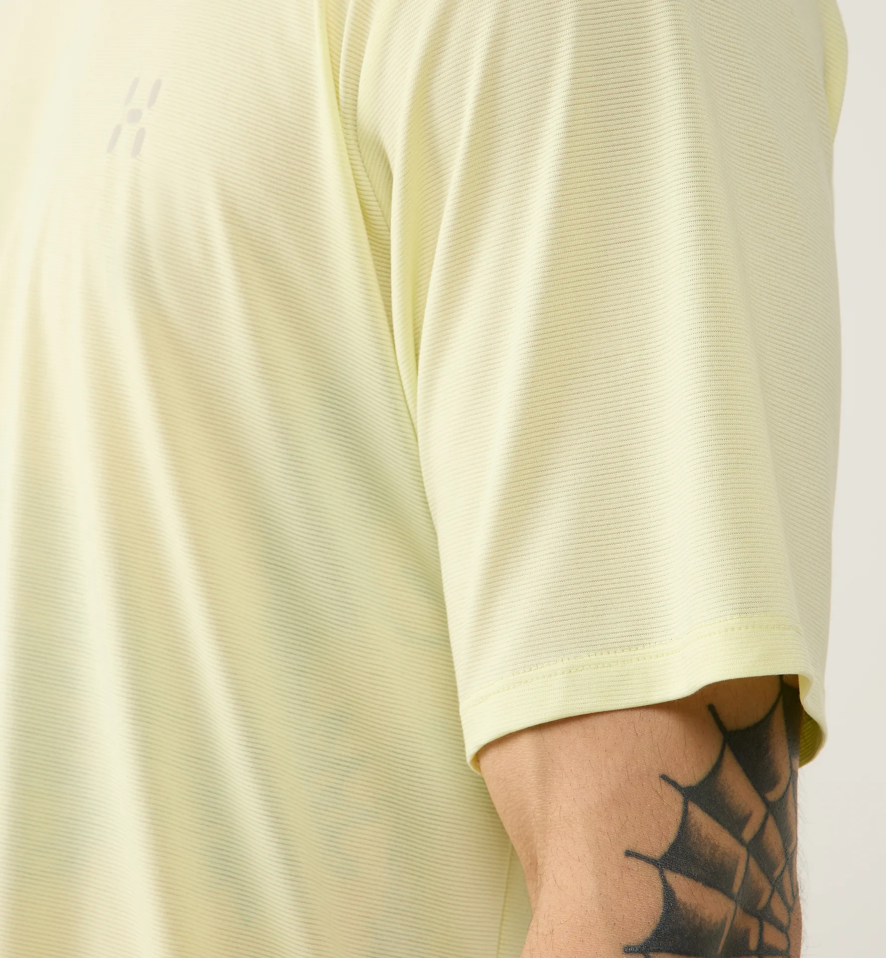 L.I.M Delta Tee Men Yellow Rise Melange