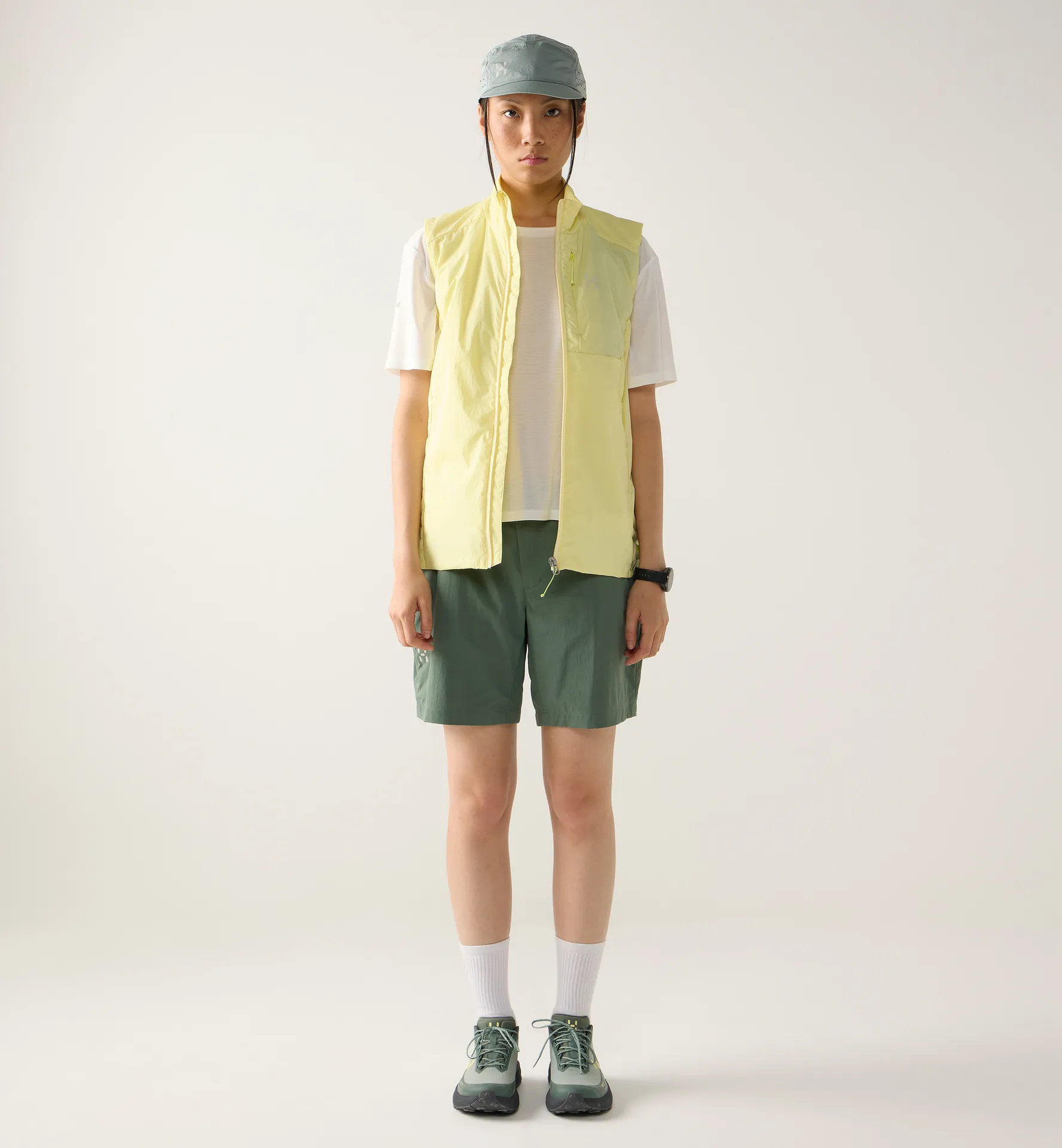 L.I.M Delta Crop Tee Women Soft White