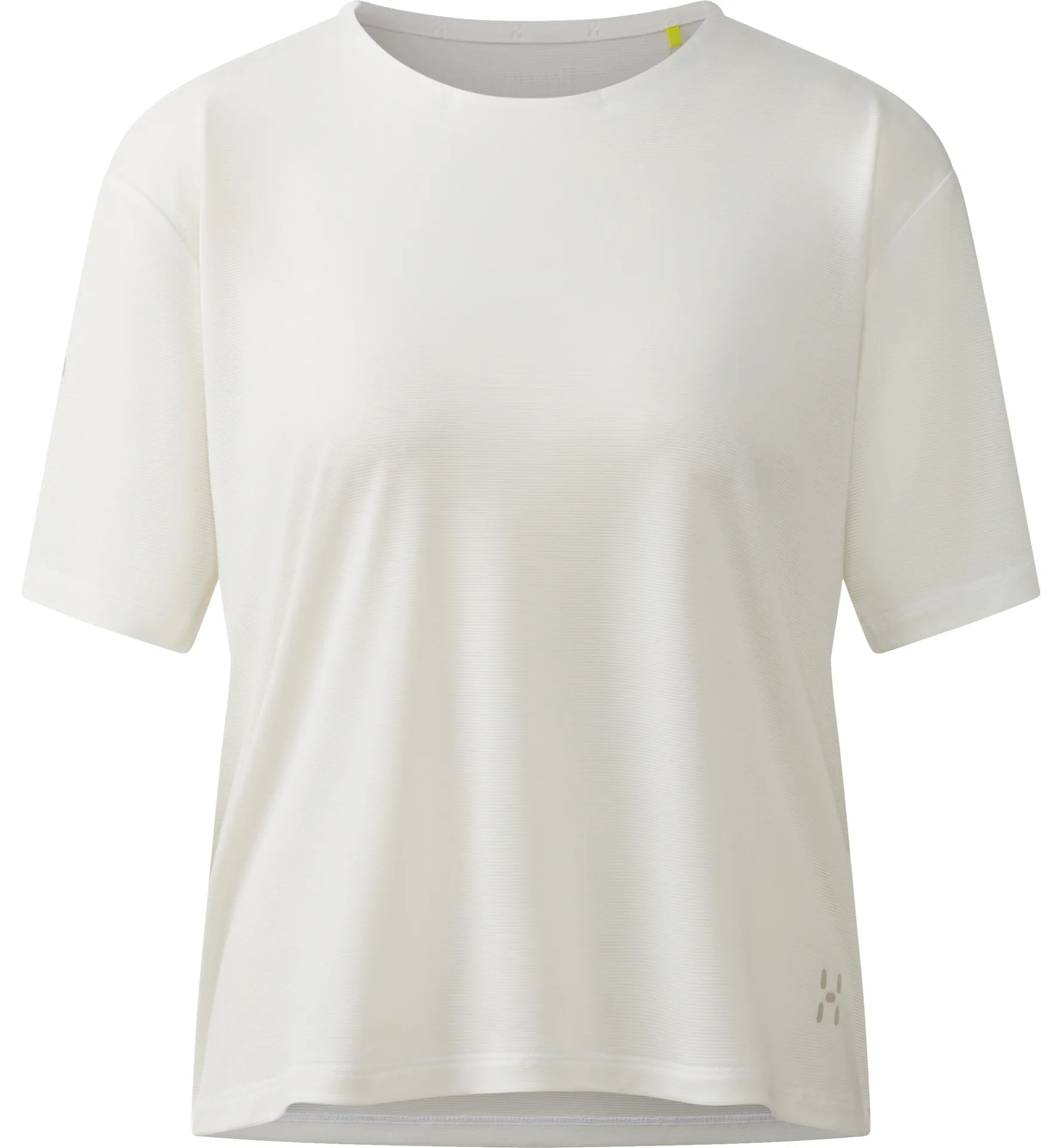 L.I.M Delta Crop Tee Women Soft White
